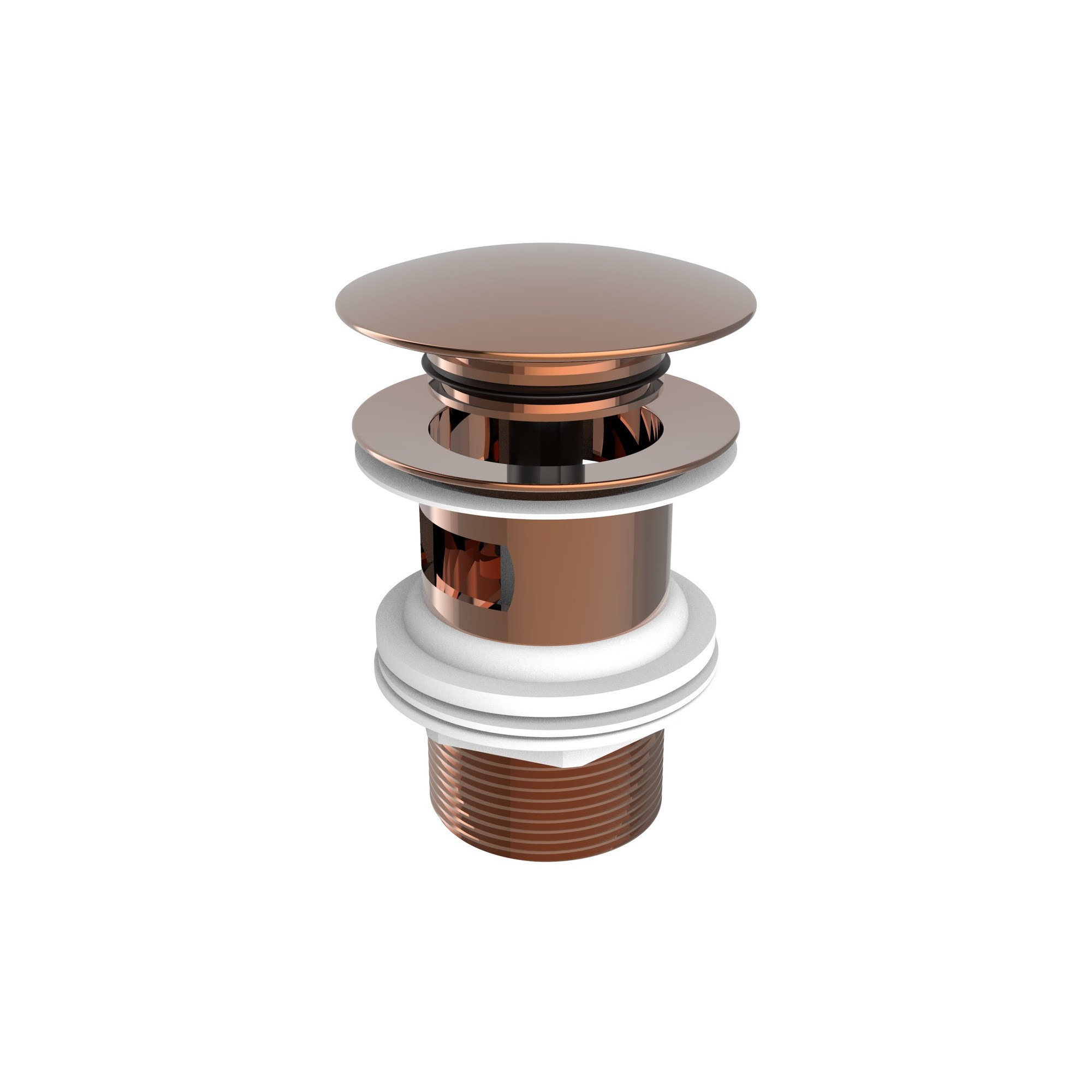 Roca Basmalı Sifonlu Universal Süzgeç, Seramik Tapa, Rose Gold A5054015RG