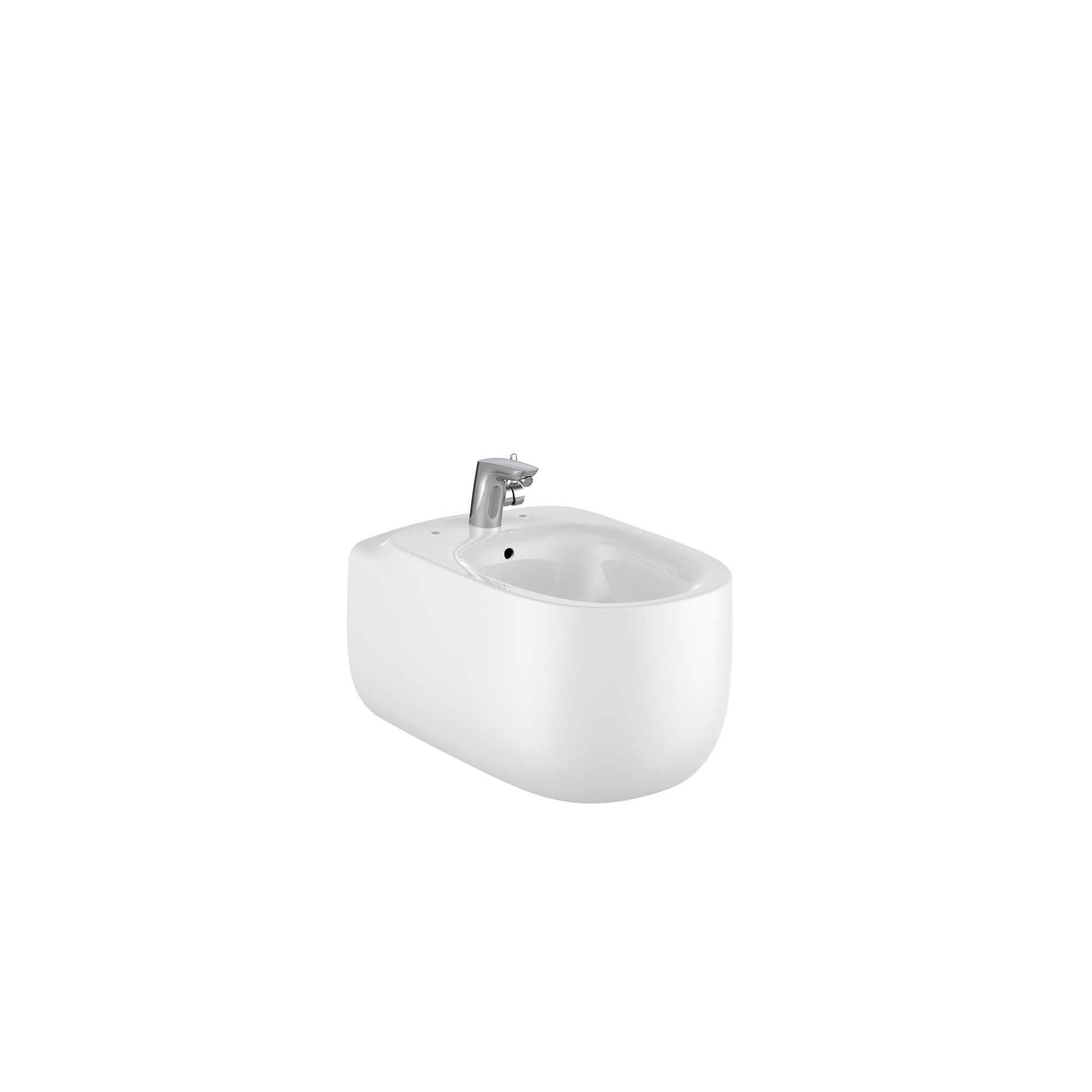 Roca Beyond Asma Bide, Beyaz, 580 mm, Tek Batarya Delikli A3570B6000