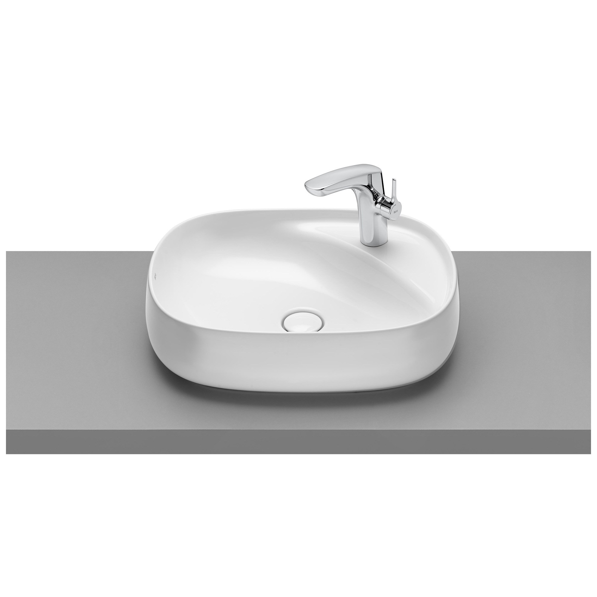 Roca Beyond FINECERAMIC® Tezgah Üstü Lavabo Beyaz 585 x 455 mm A3270B8000