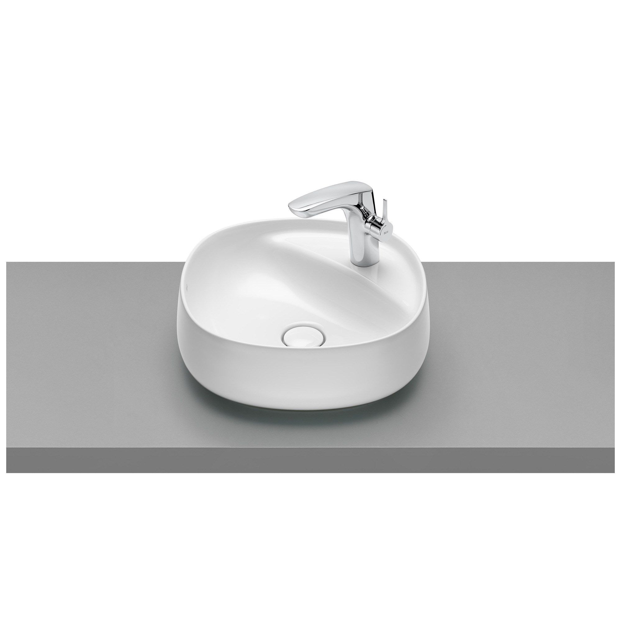 Roca Beyond FINECERAMIC® Tezgah Üstü Lavabo Beyaz 455 x 455 mm A3270B9000