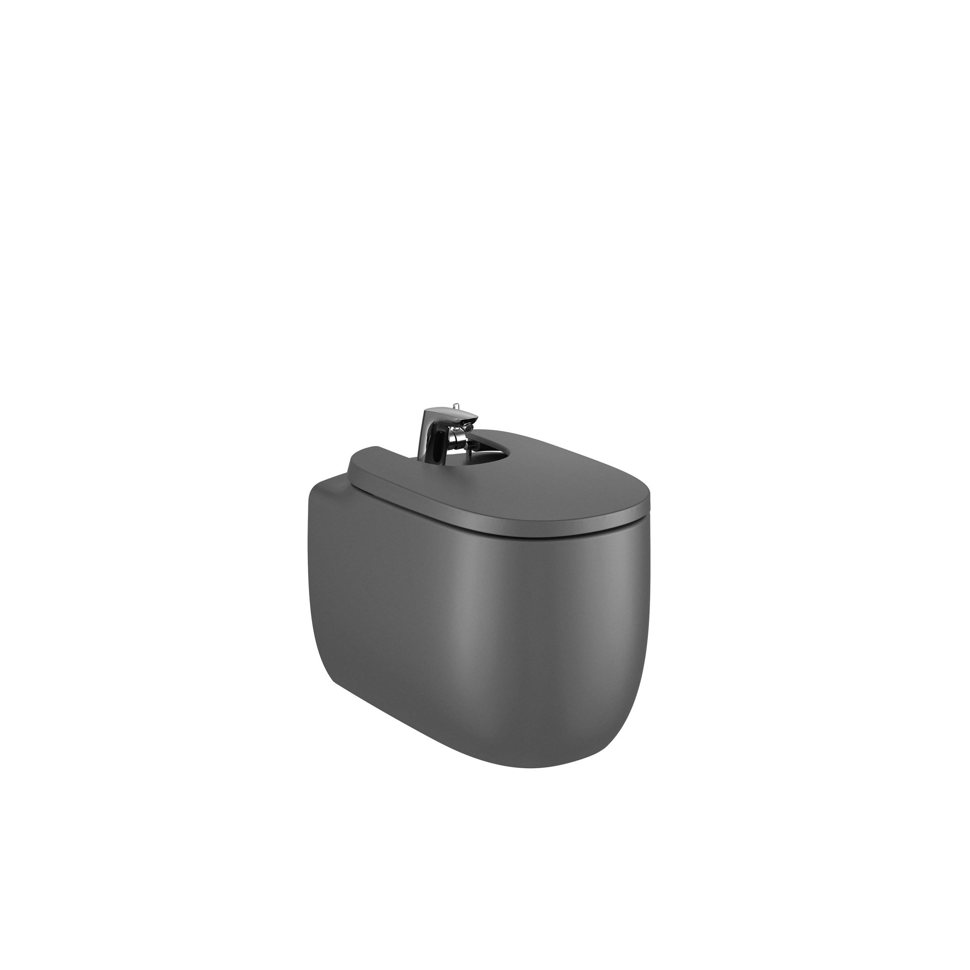Roca Beyond SUPRALIT® Bide Kapağı, Onyx (Mat Siyah), Yavaş Kapanır A806B8264B
