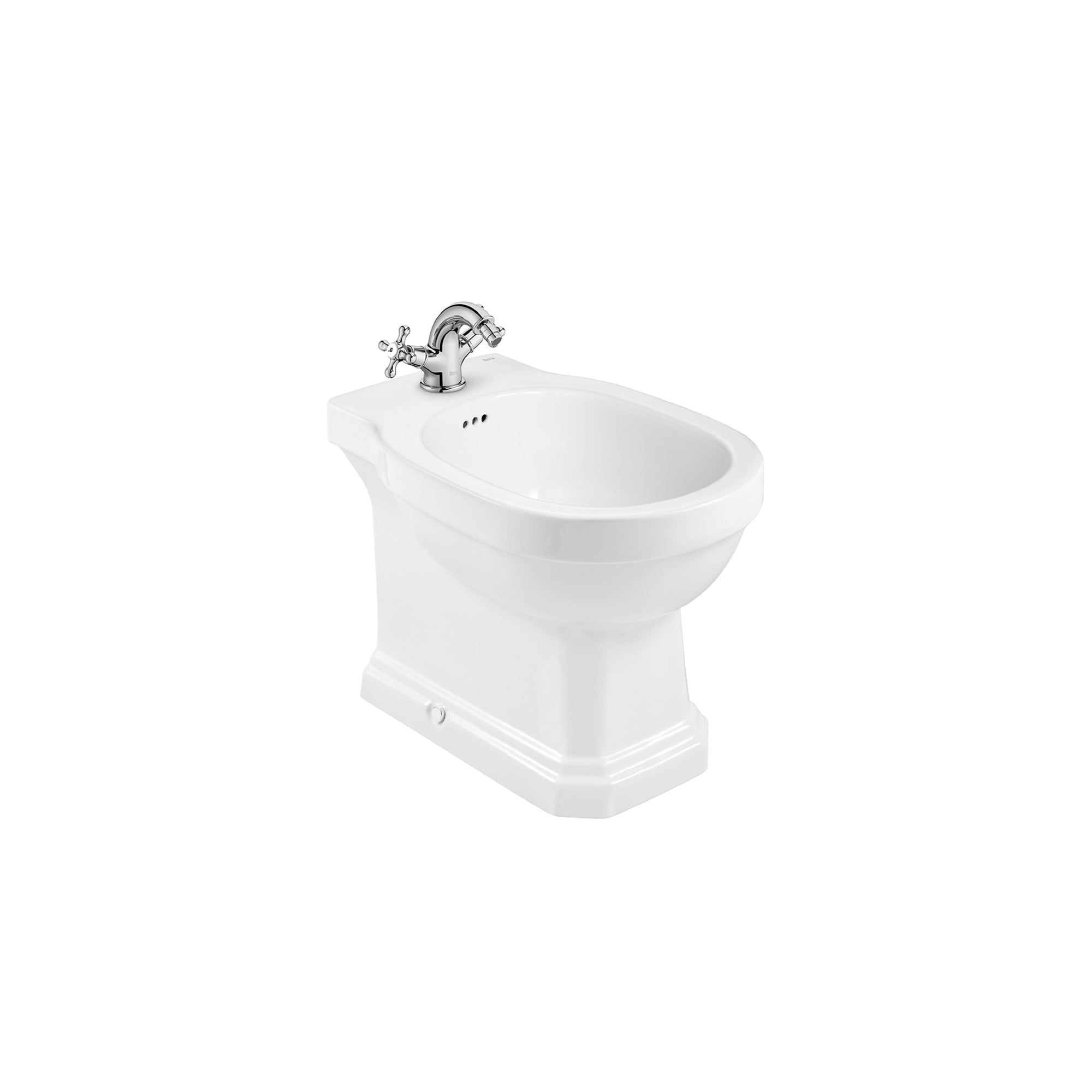 Roca Carmen Yerden Bide, Beyaz, 560 mm, Tek Batarya Delikli A3570A4000