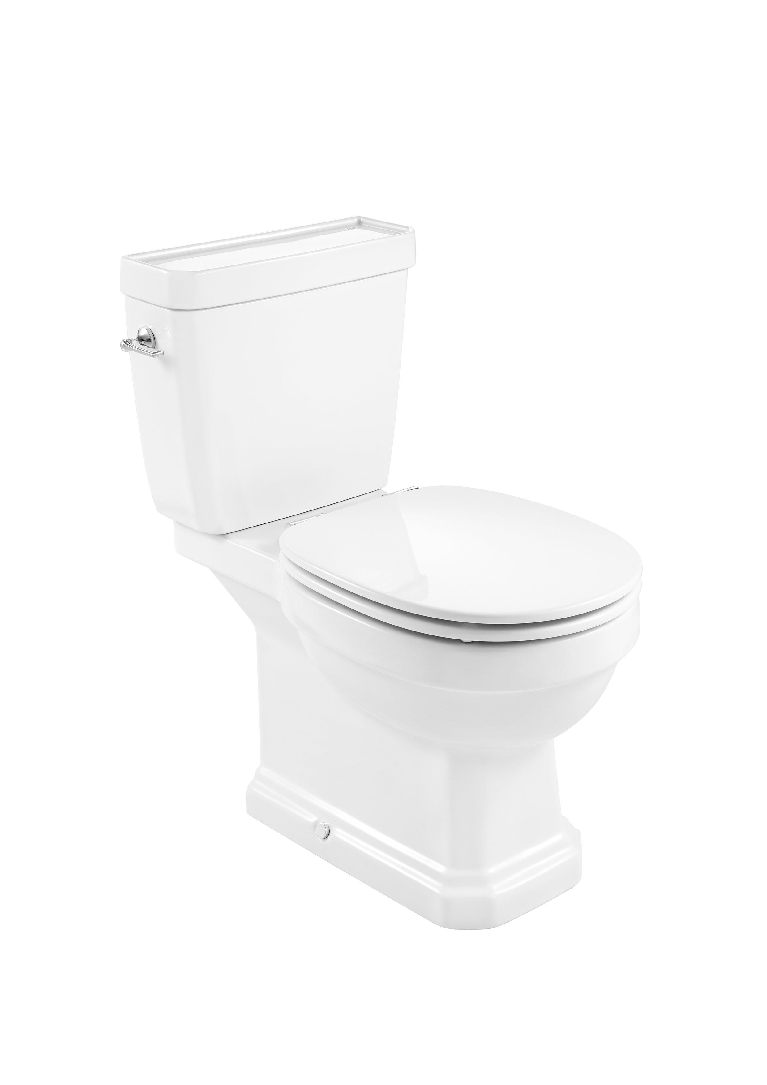 Roca Carmen Yerden Klozet Beyaz 670 mm, Kanalsız, Çift Çıkışlı A3420A7000 - A3420A7000