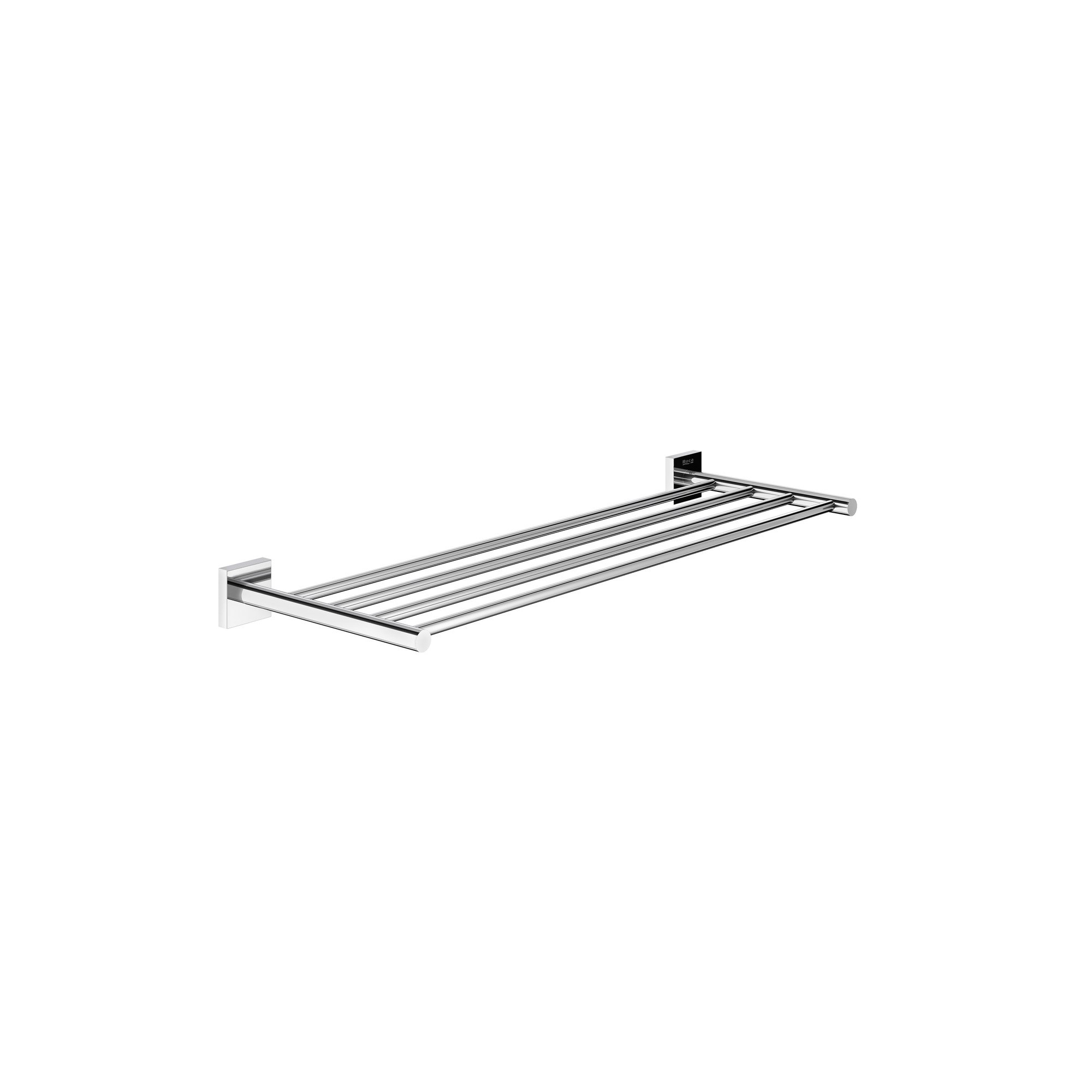 Roca Cubica Havlu Rafı, 600 x 199 mm, Metal Krom A816825001