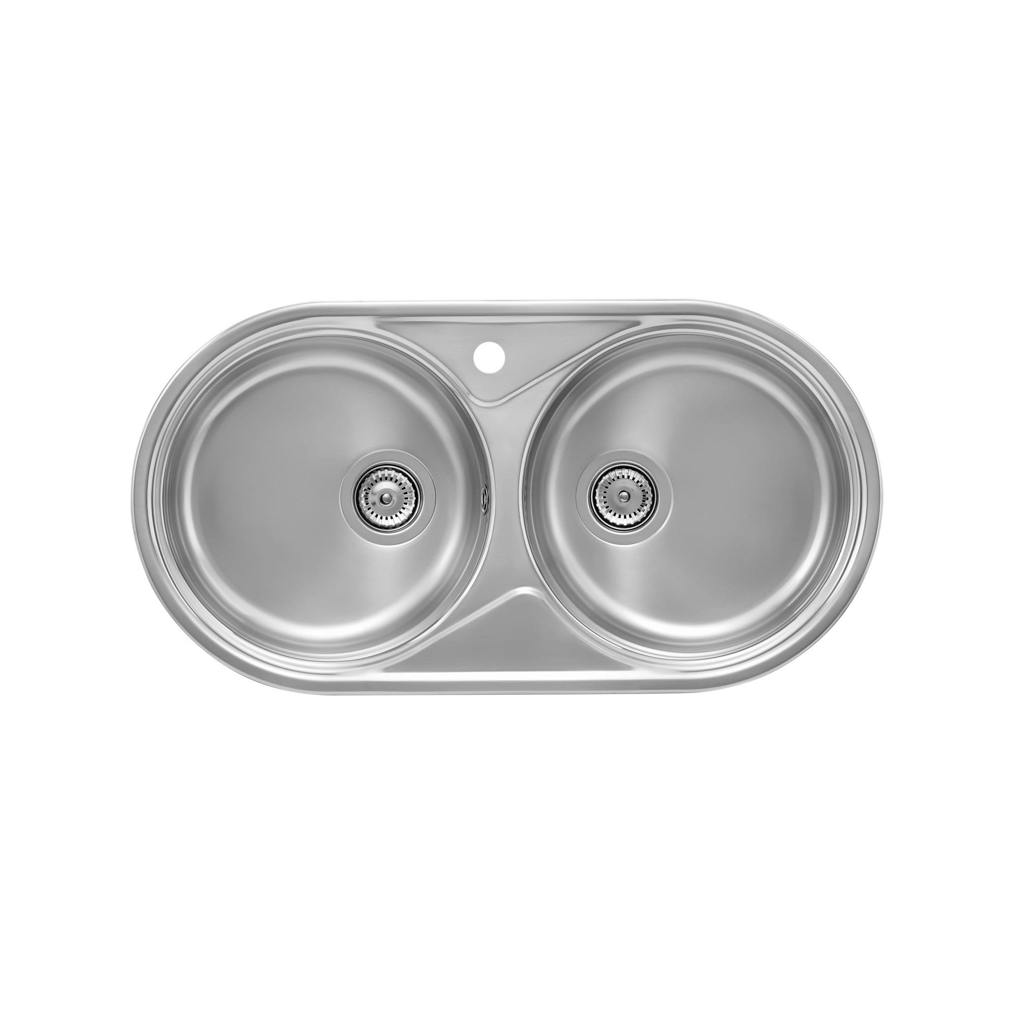 Roca Duo Çift Gözlü Paslanmaz Çelik Eviye, 900 x 480 mm A870920845
