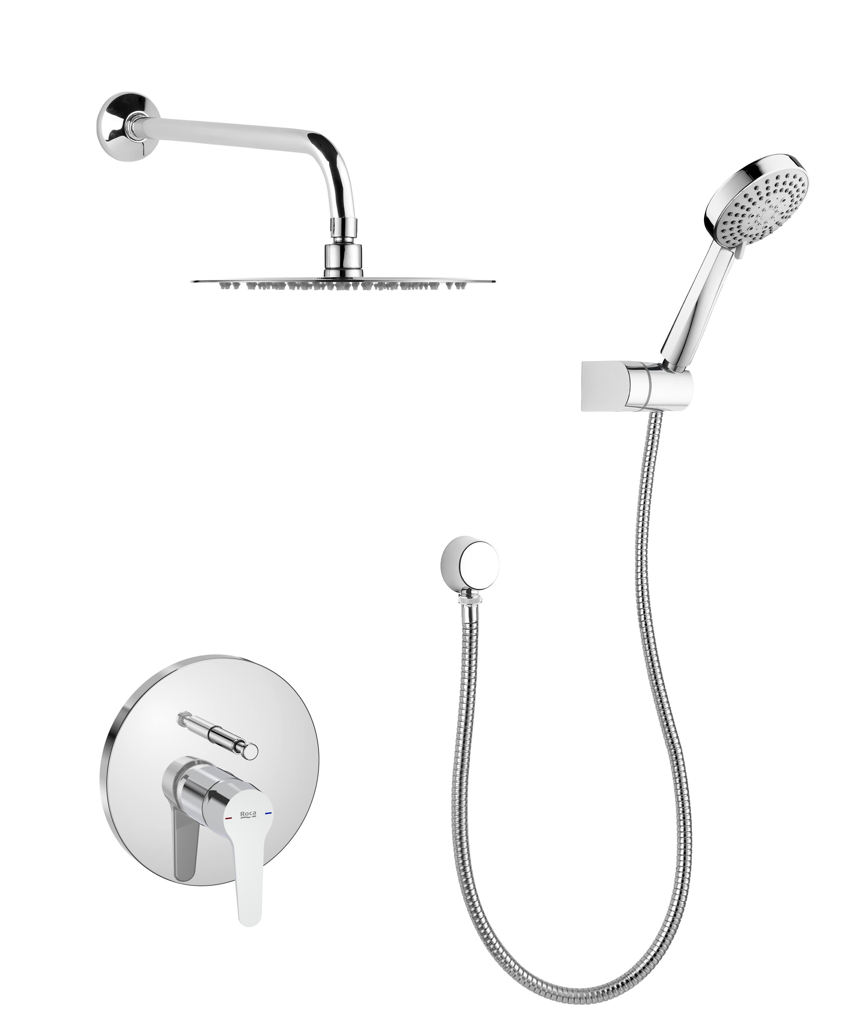 Roca Esteria Ankastre Banyo Bataryası Seti Krom A5D307EC0K - A5D307EC0K