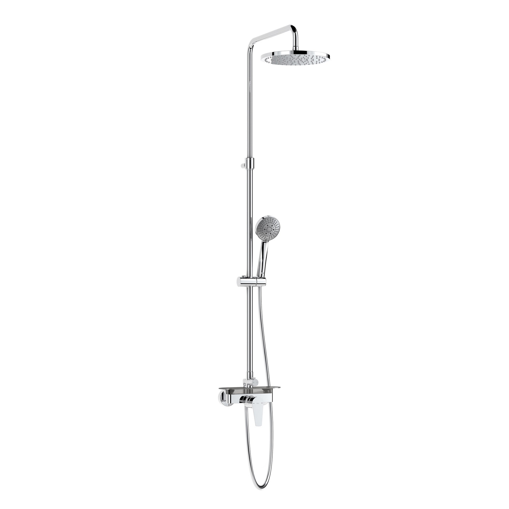 Roca Even-M Round Termostatik Duş Kolonu Krom A5A9790C00