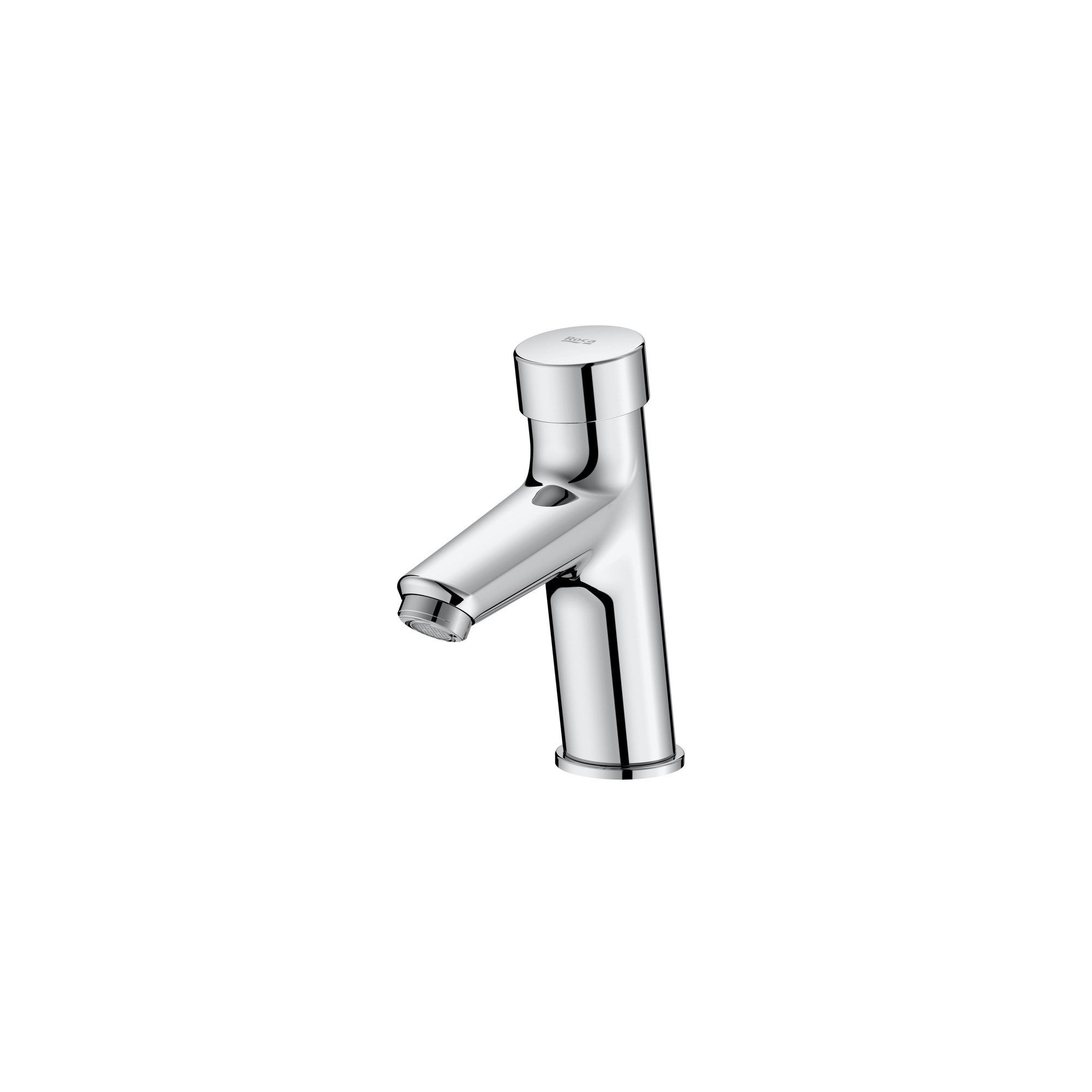 Roca Fluent Zaman Ayarlı Lavabo Bataryası Krom, Tek Su Girişli, Su Tasarruflu A5A4B24C00