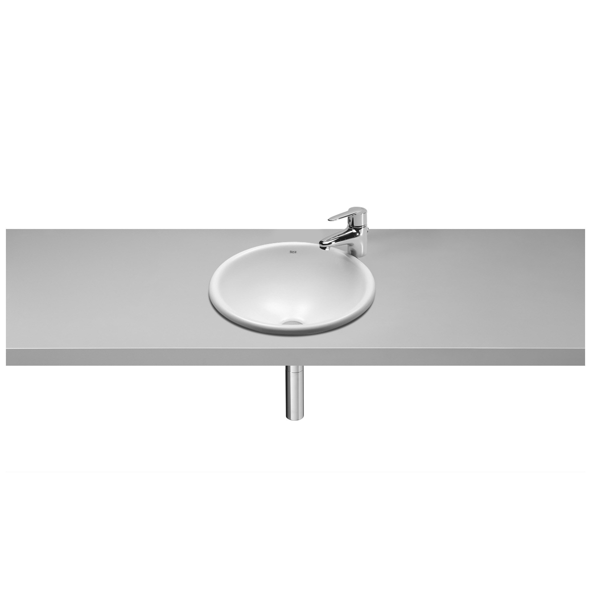 Roca Foro Tezgah Altı Lavabo Beyaz ø 360 mm A327880000