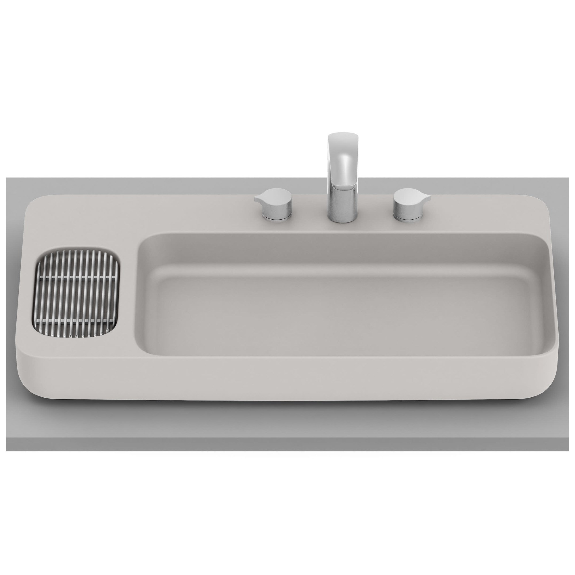 Roca Infinity Tezgah Üstü Lavabo Bej 800 x 420 mm A327272650
