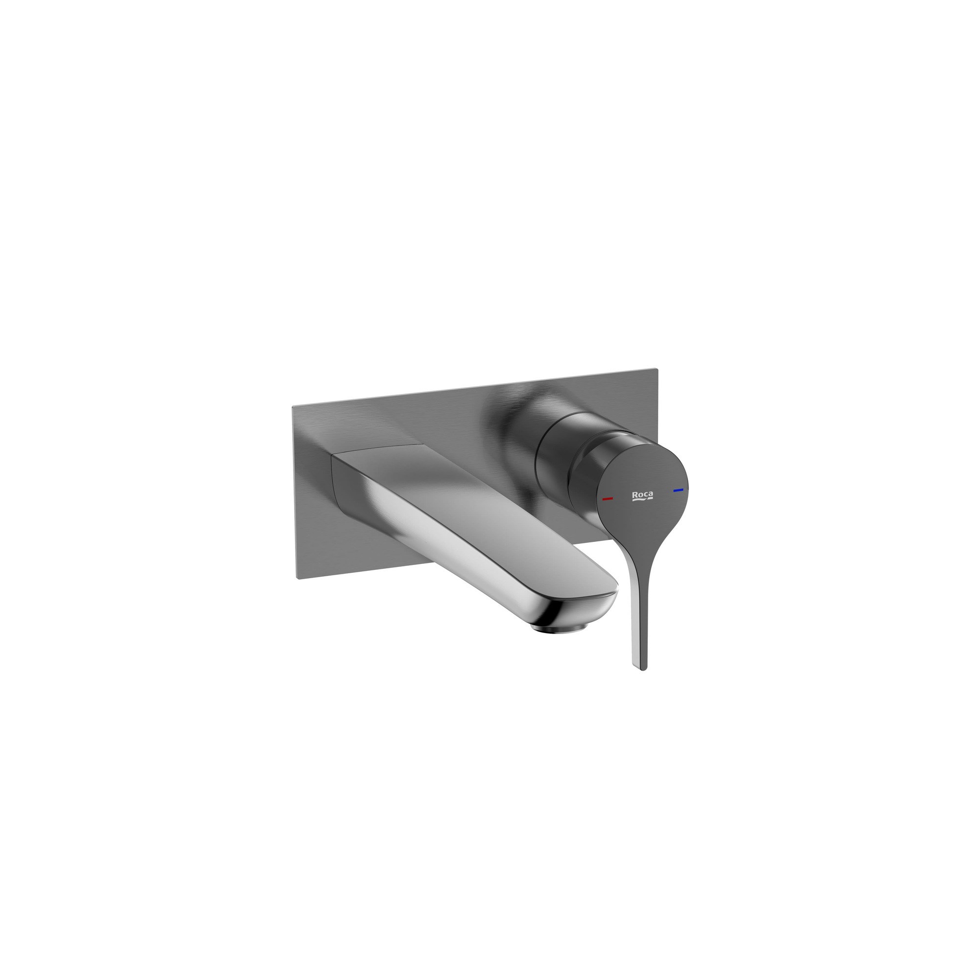 Roca Insignia Ankastre Lavabo Bataryası PVD Everlux Fırçalı Titanyum Siyah A5A353ANM0