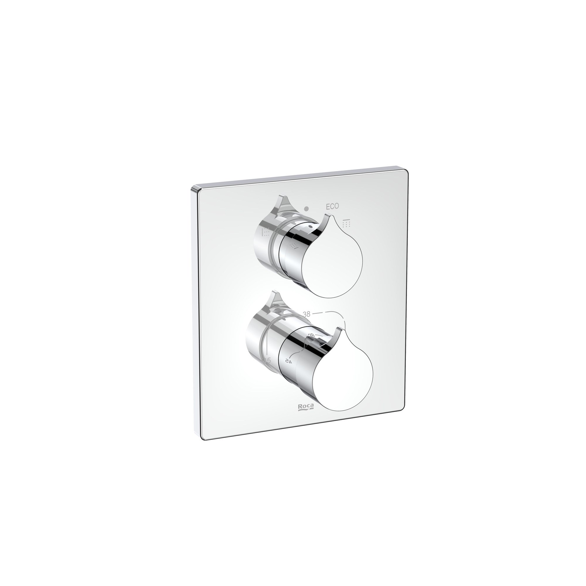 Roca Insignia Termostatik Ankastre Banyo Bataryası Krom (Rocabox ile Çalışır 525869403) A5A0C3AC00