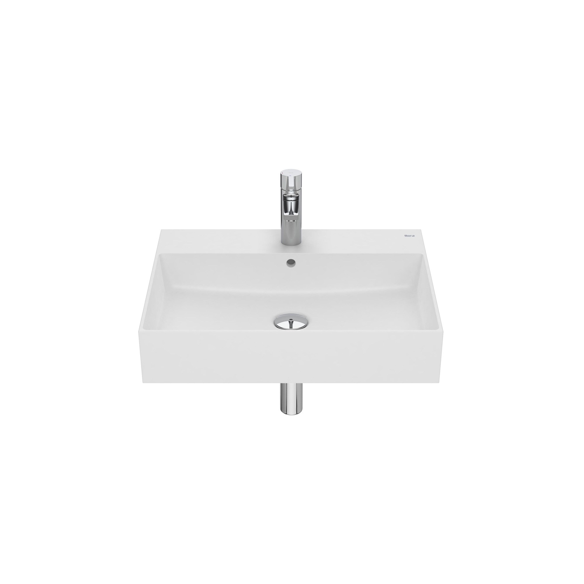 Roca Inspira FINECERAMIC® Asma Lavabo Mat Beyaz 600 x 490 mm A32752C620