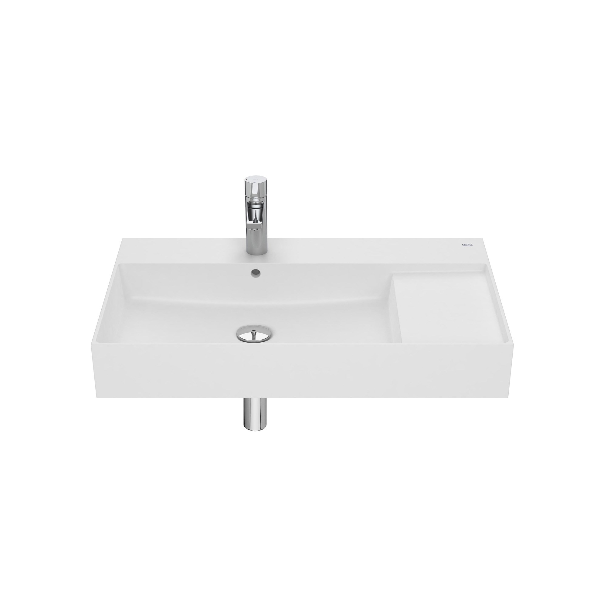 Roca Inspira FINECERAMIC® Asma Lavabo Mat Beyaz 800 x 490 mm A32752B620