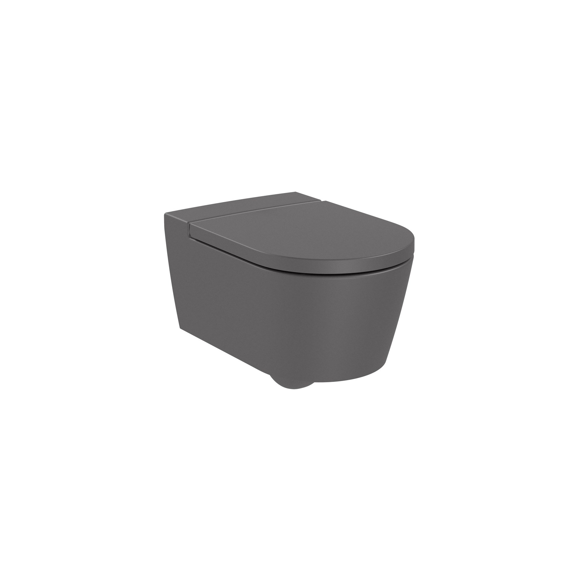 Roca Inspira Round Asma Klozet, Onyx (Mat Siyah), 560 mm, Kanalsız, Yatay Çıkışlı A346527640
