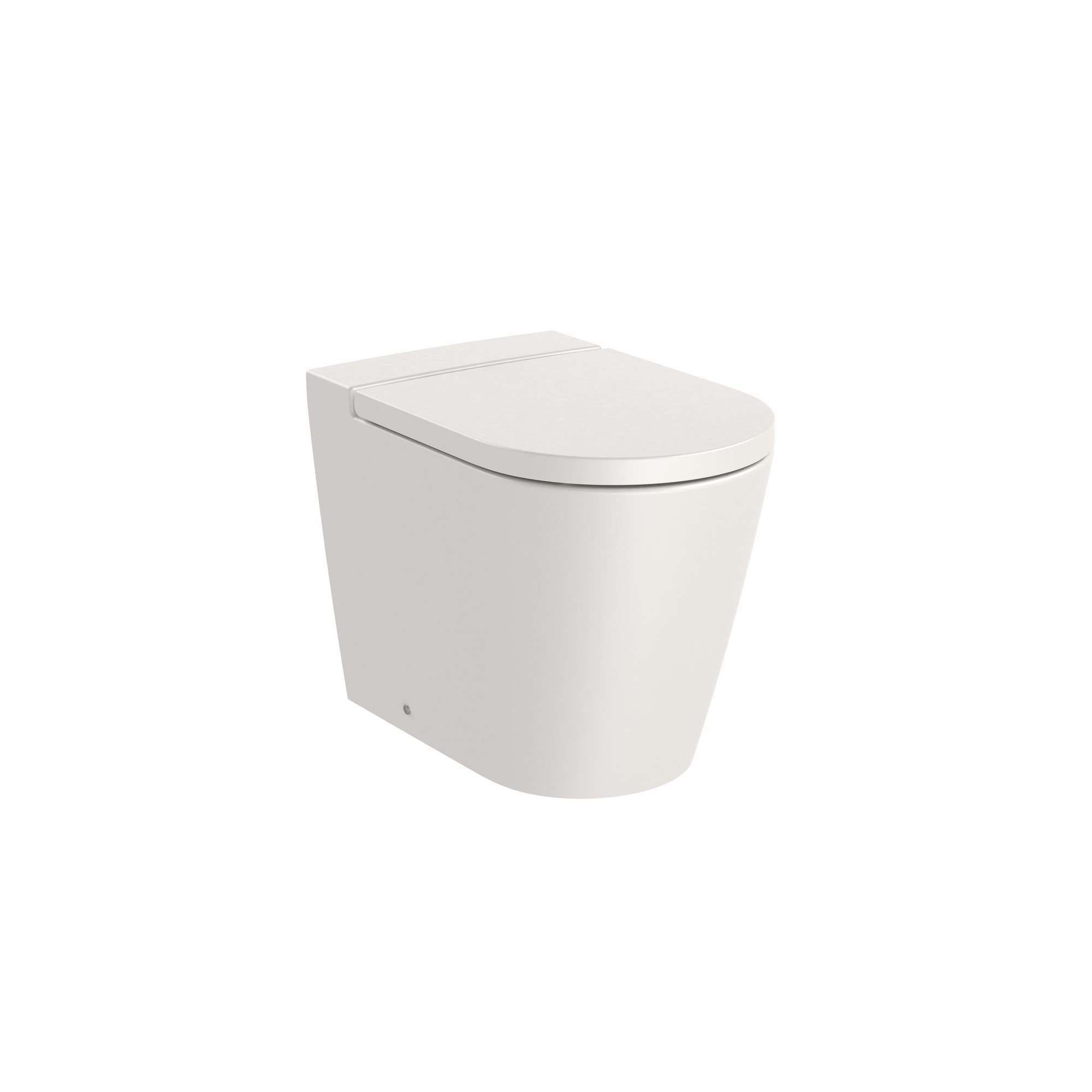 Roca Inspira Round Yerden Klozet, Bej, 560 mm, Kanalsız, Çift Çıkışlı A347526650