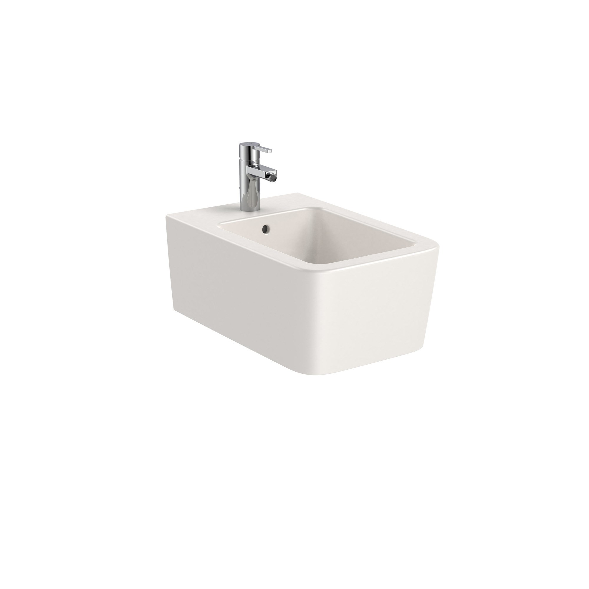 Roca Inspira Square Asma Bide, Bej, 560 mm, Tek Batarya Delikli A357535650