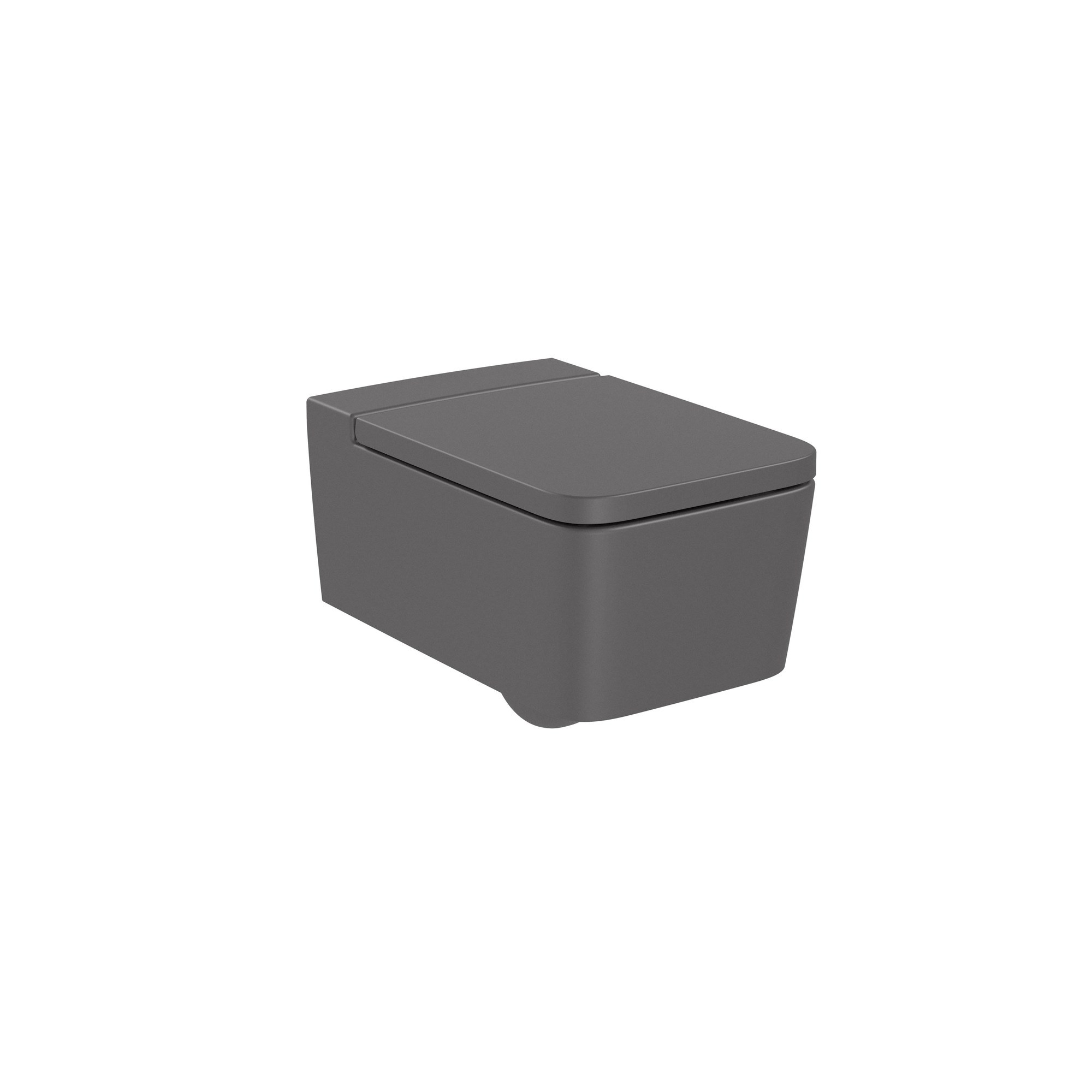Roca Inspira Square Asma Klozet, Onyx (Mat Siyah), 560 mm, Kanalsız, Yatay Çıkışlı A346537640