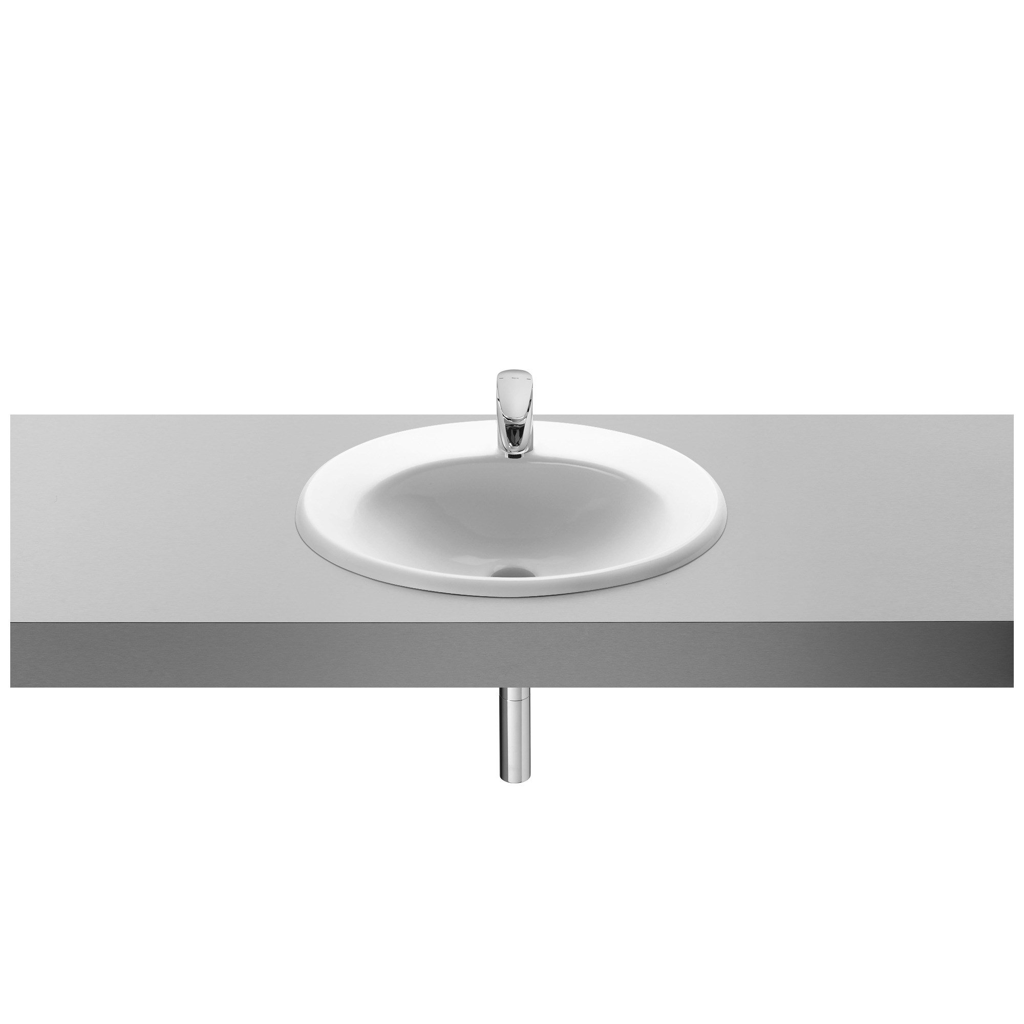 Roca Java Tezgah Üstü Gömme Lavabo Beyaz 560 x 475 mm A327863000