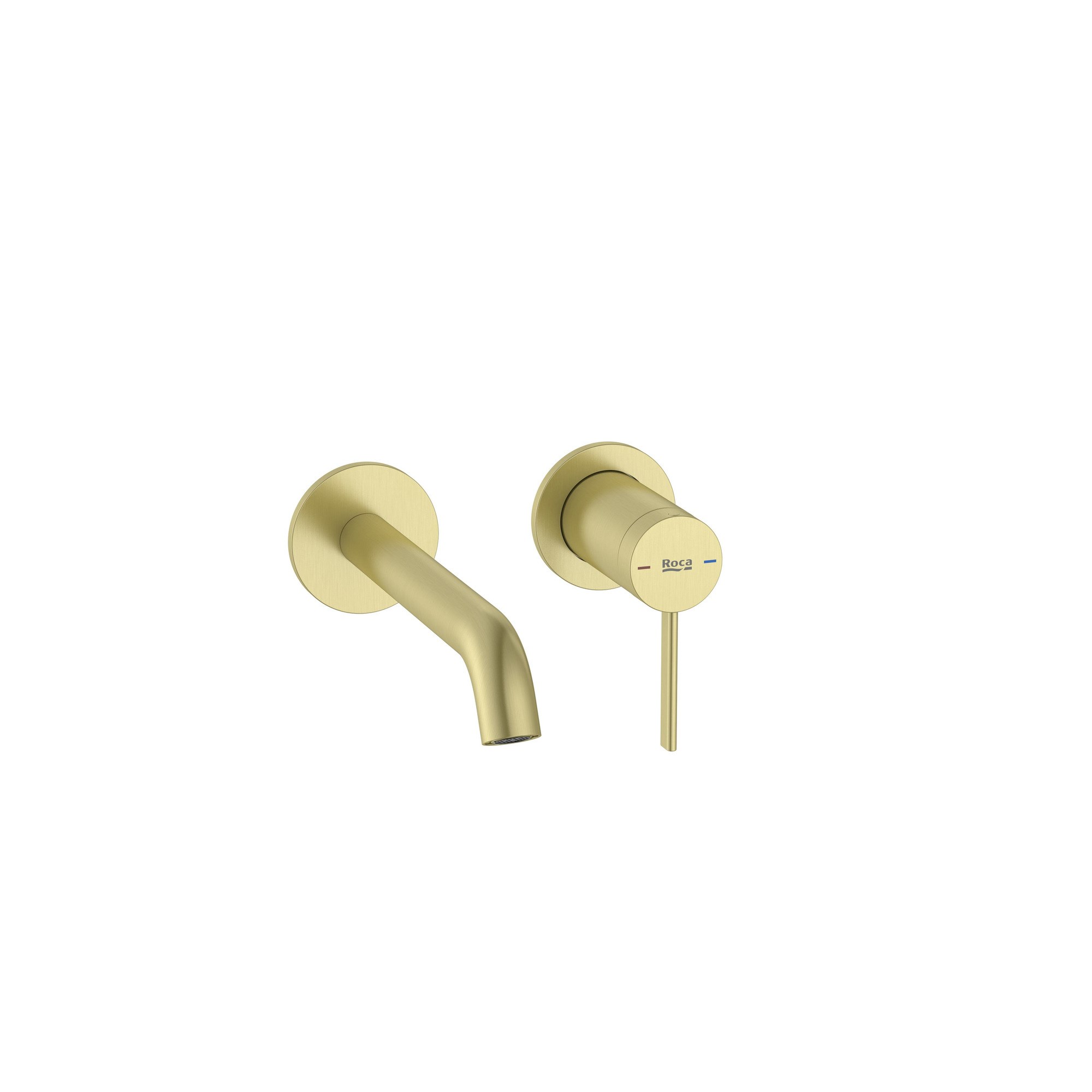 Roca ONA ANKASTRE LAVABO BATARYASI BRUSHED GOLD FINISH A5A359EVA0