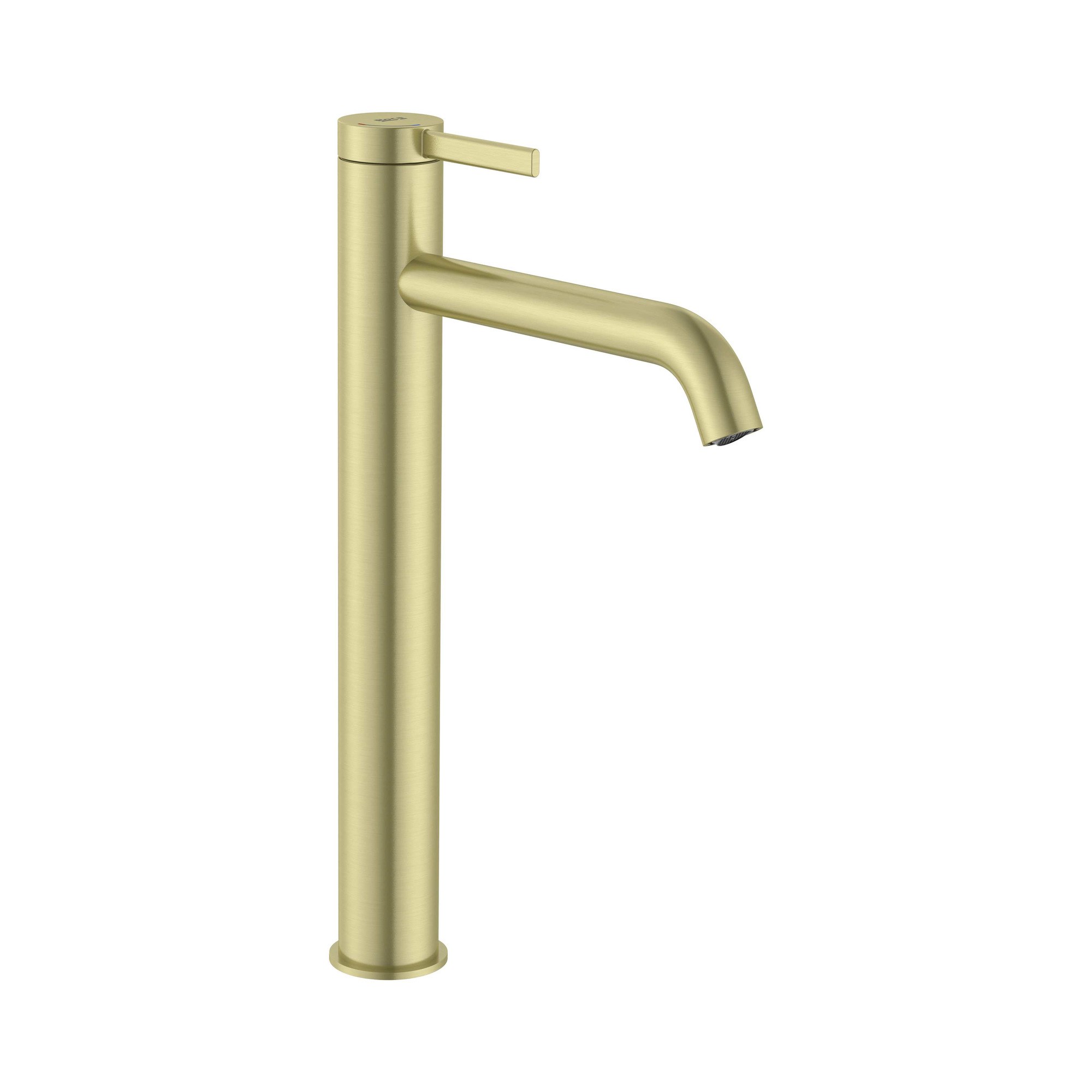 Roca ONA YUKSEK LAVABO BATARYASI CLICK CLACK SIFONLU BRUSHED GOLD FINISH A5A349EVA0