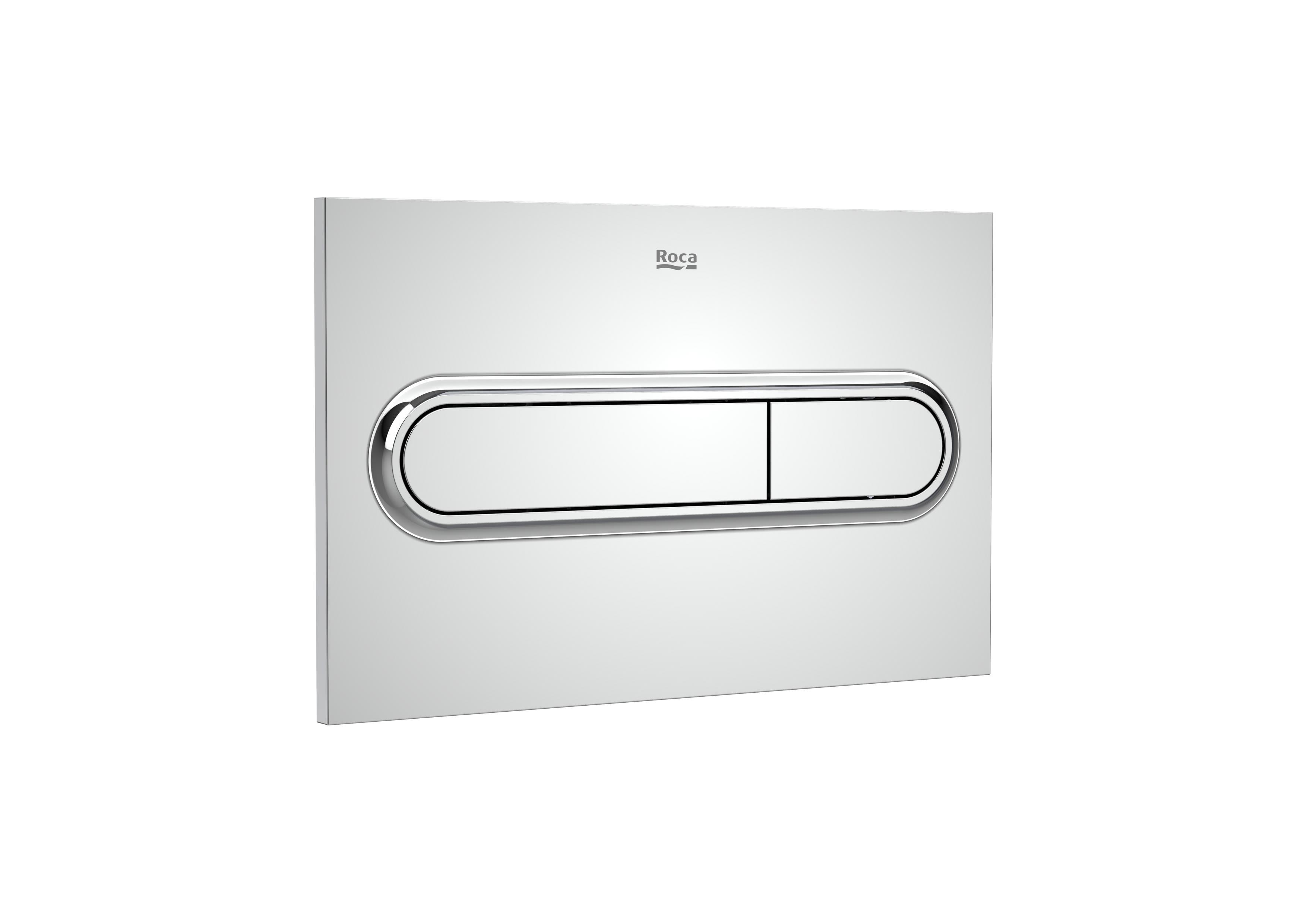 Roca PL1 Dual Kumanda Paneli, Krom A890195001 - A890195001