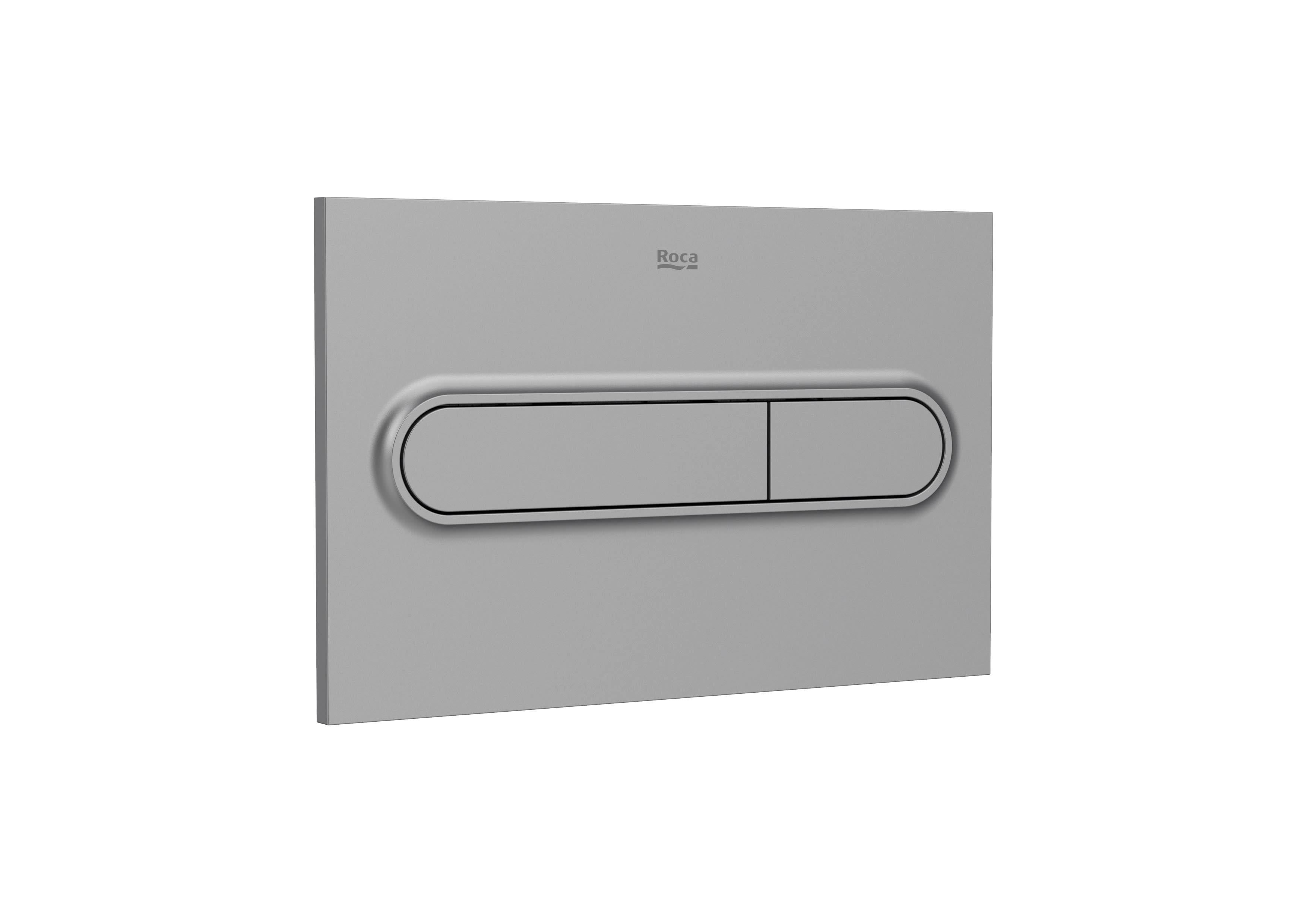 Roca PL1 Dual Kumanda Paneli, Mat Krom A890195002 - A890195002