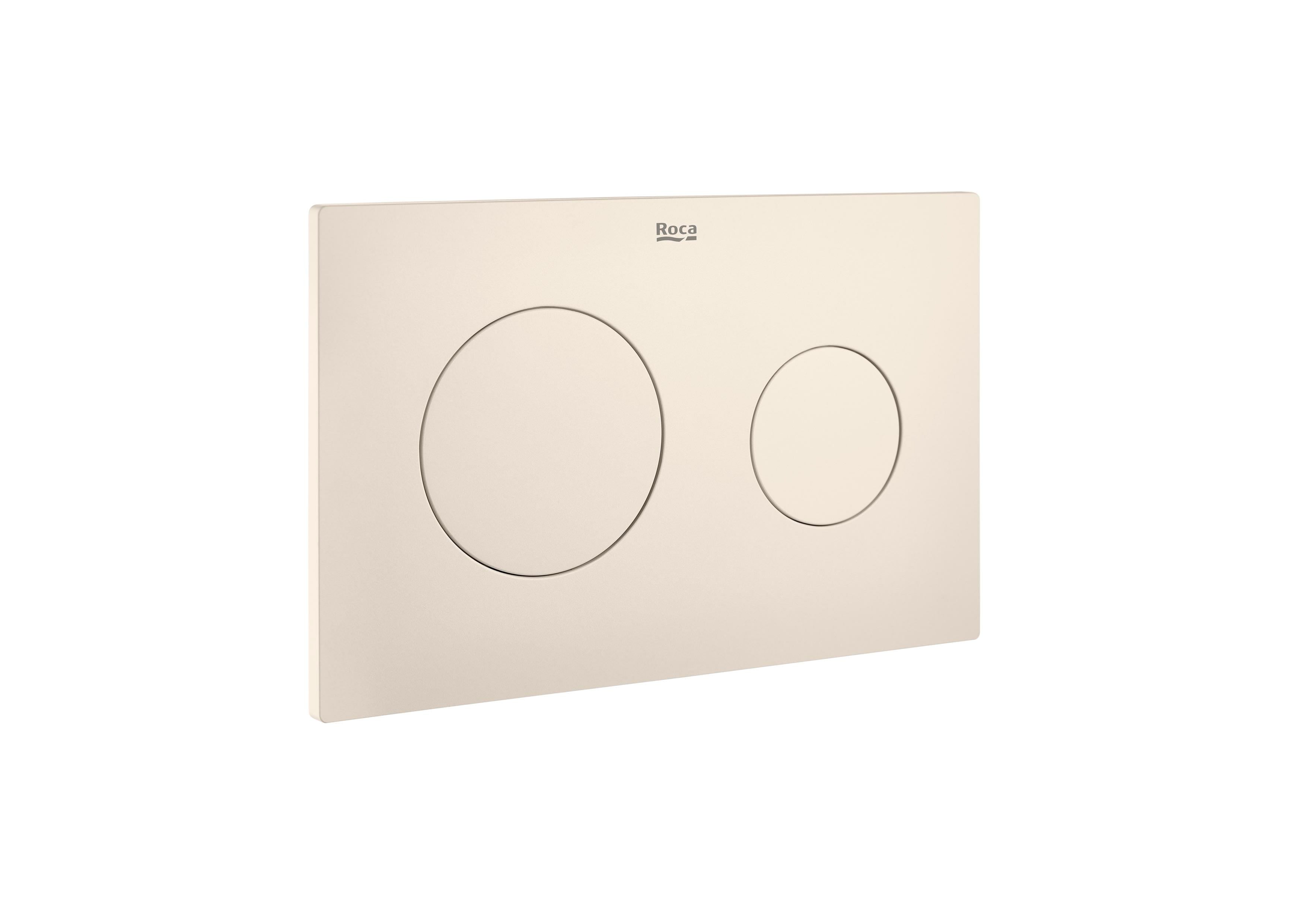 Roca PL10 Dual Kumanda Paneli, Mat Bej A89018920B - A89018920B