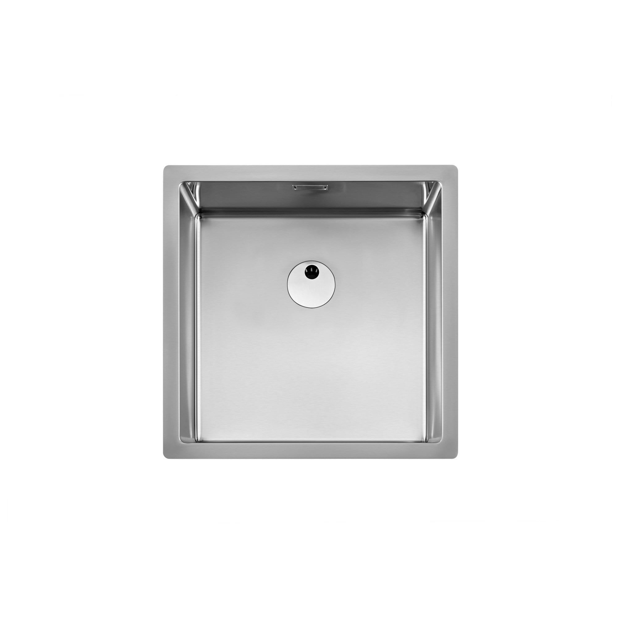 Roca Praga Paslanmaz Çelik Eviye, 450 x 450 mm A870E10400