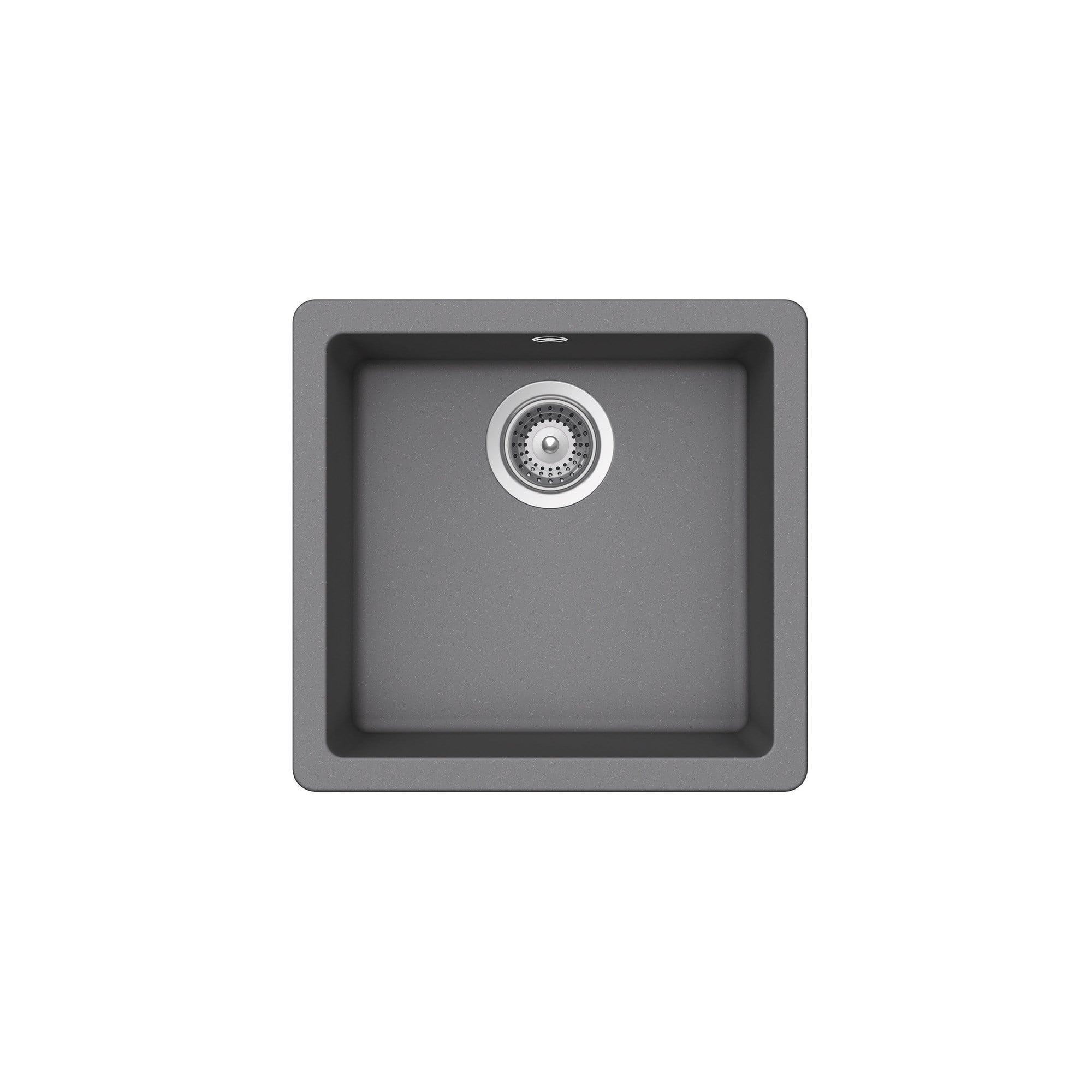 Roca Riga QUARZEX® Eviye Gri, 450 x 430 mm A880140110