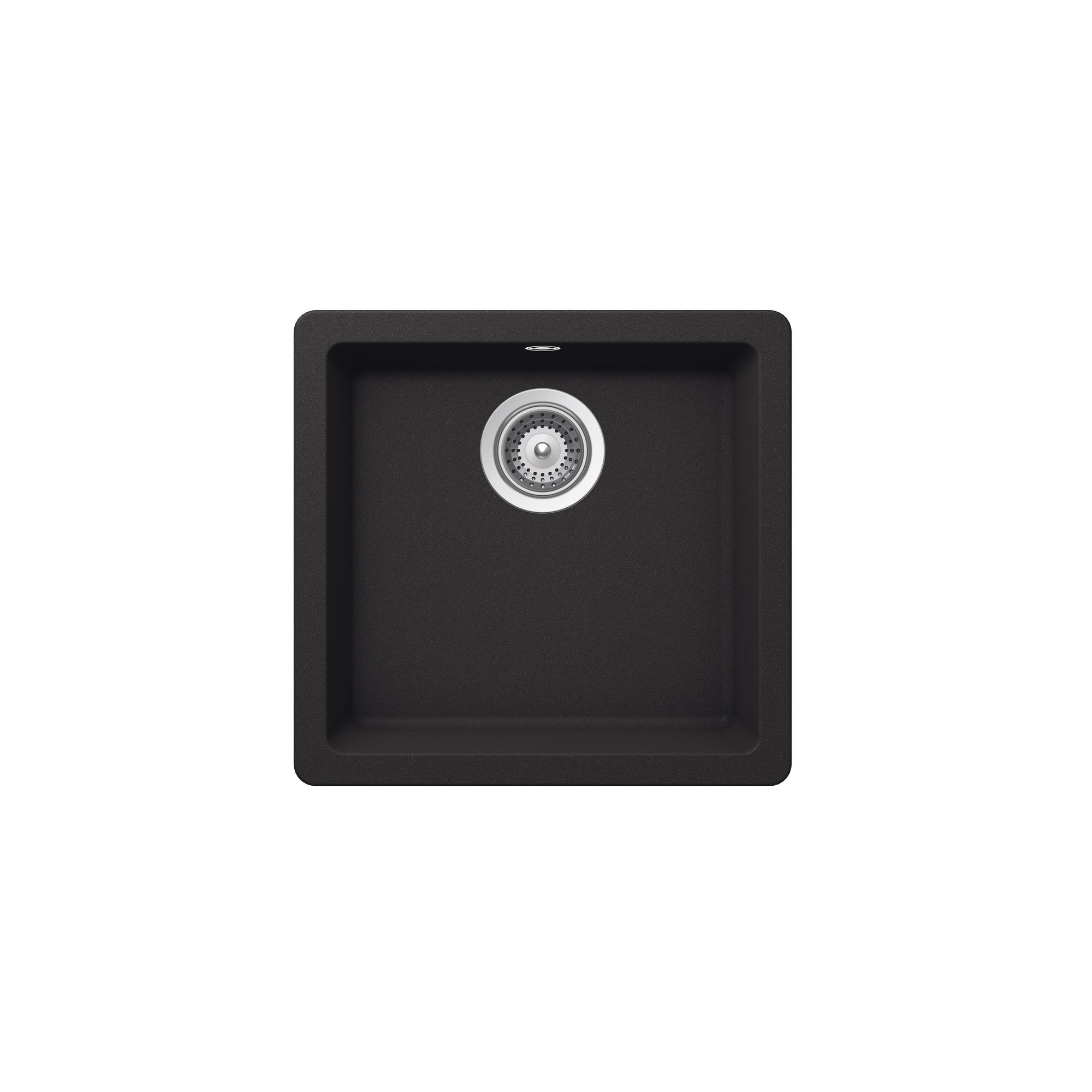 Roca Riga QUARZEX® Eviye Siyah, 450 x 430 mm A880140940