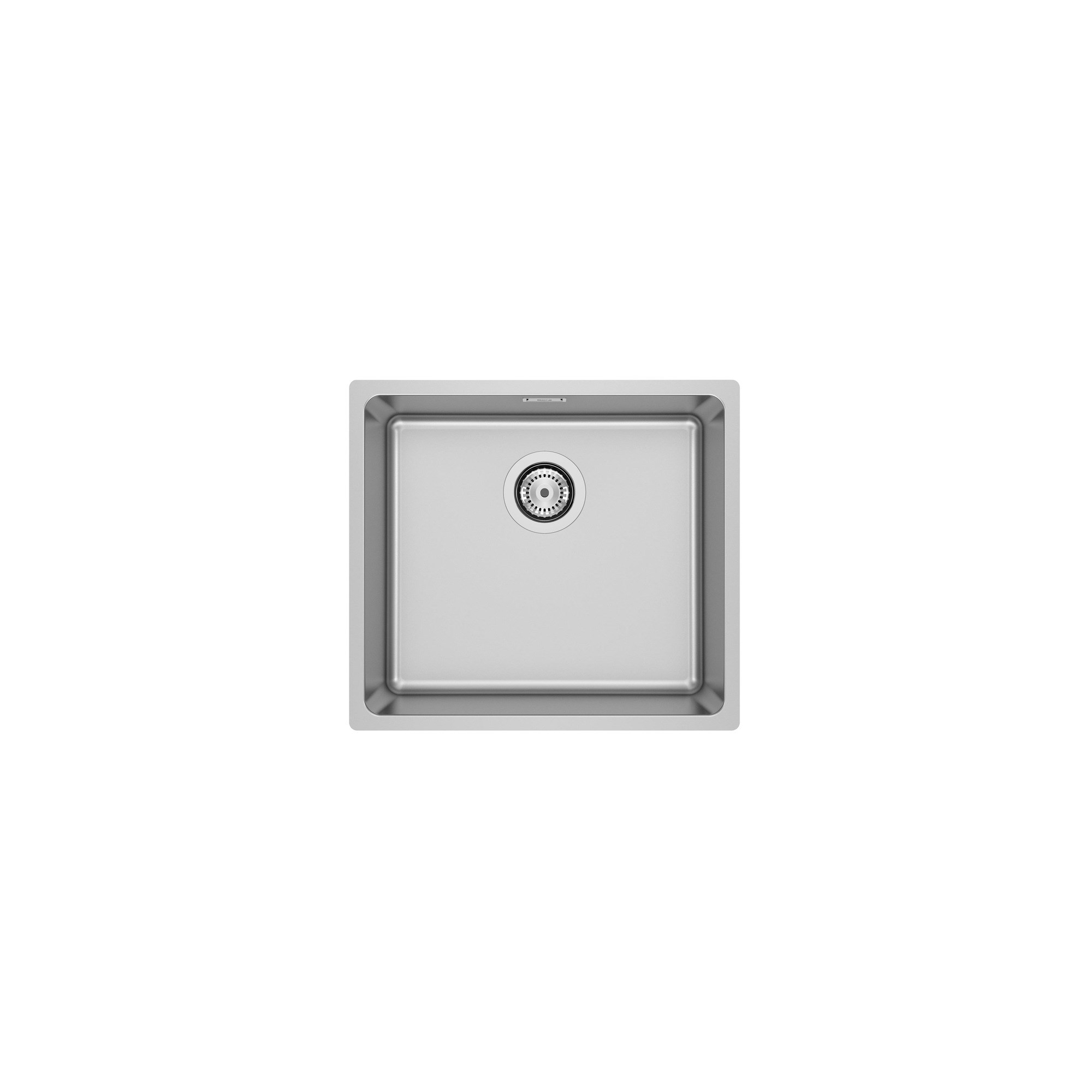 Roca Roma Paslanmaz Çelik Eviye, 490 x 440 mm A870P10450