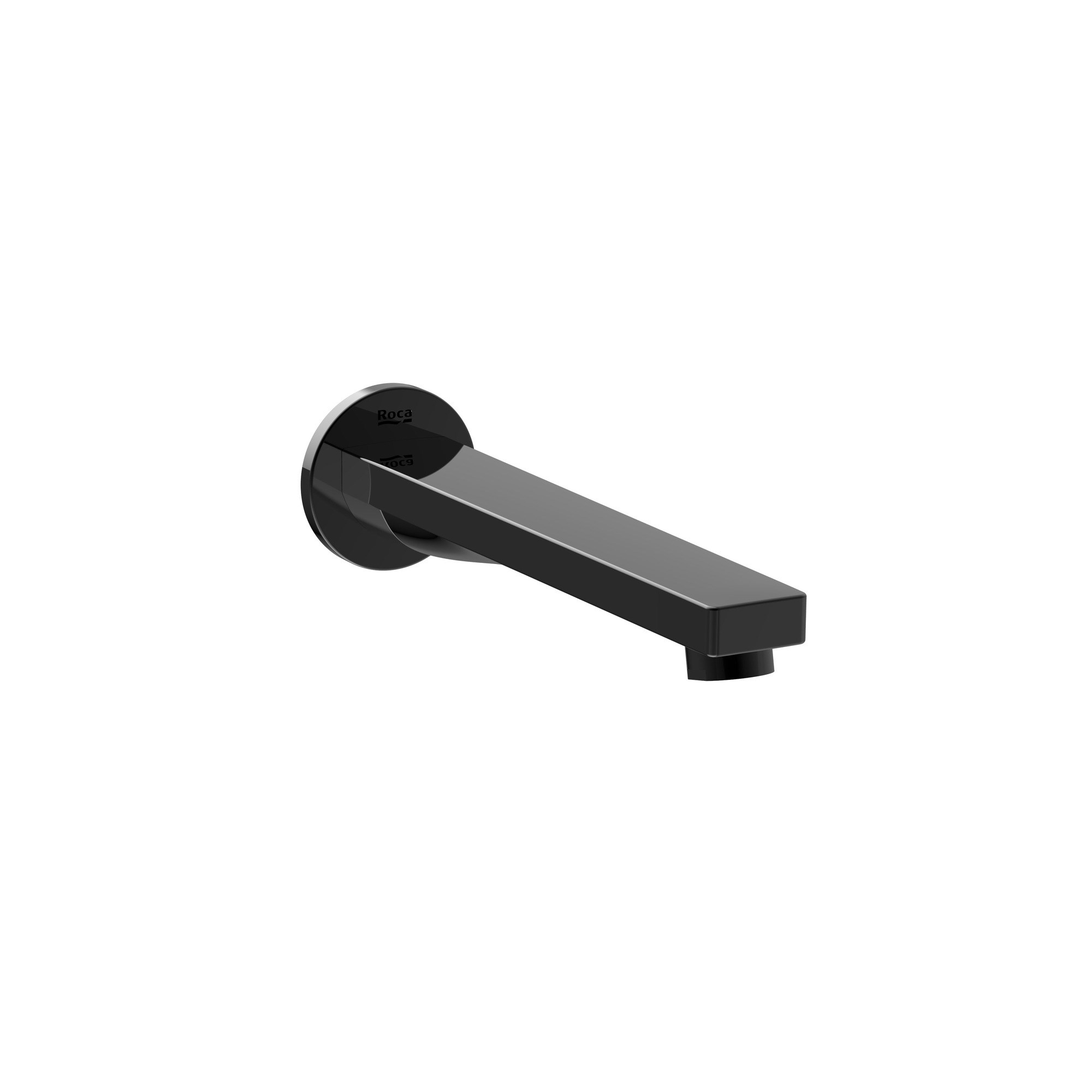 Roca Square Banyo Çıkış Ucu PVD Everlux Titanyum Siyah (Duvara Monte) A5253089CN