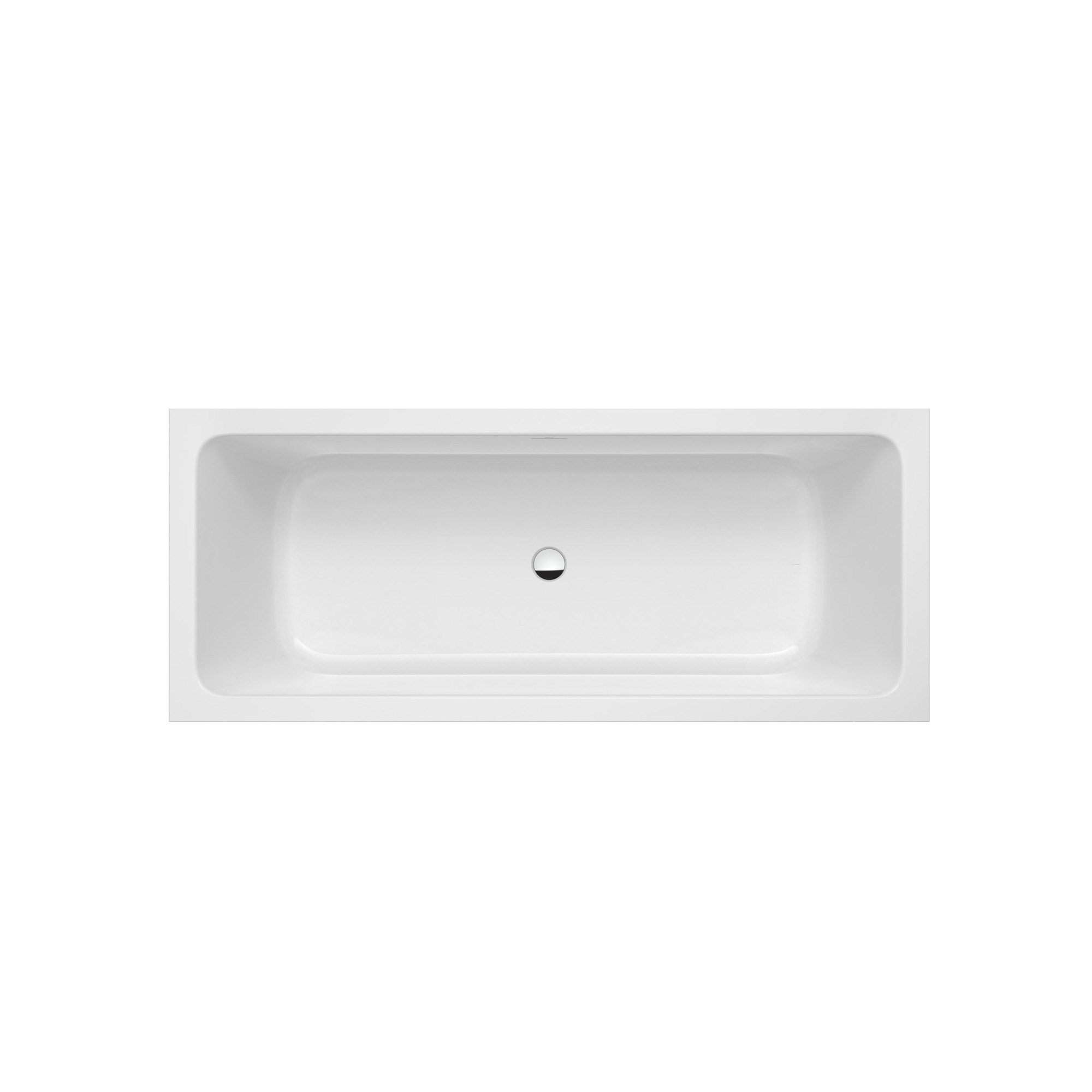Roca Stonex® Gömme Dikdörtgen Küvet, Click-Clack Sifon, Süzgeç ve Taşma Delikli A248631000