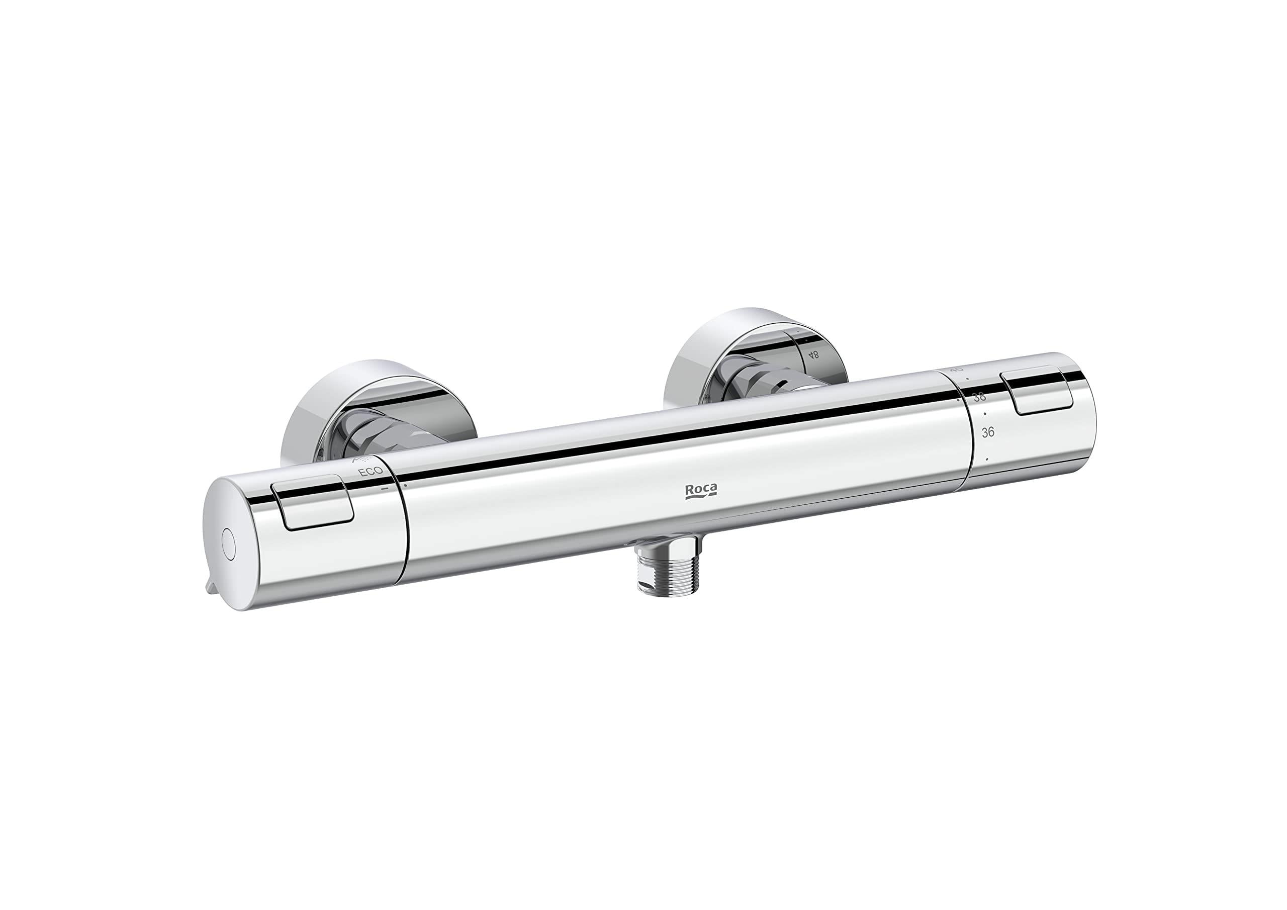 Roca T-500 Termostatik Duş Bataryası, Krom A5A2E18C00 - A5A2E18C00