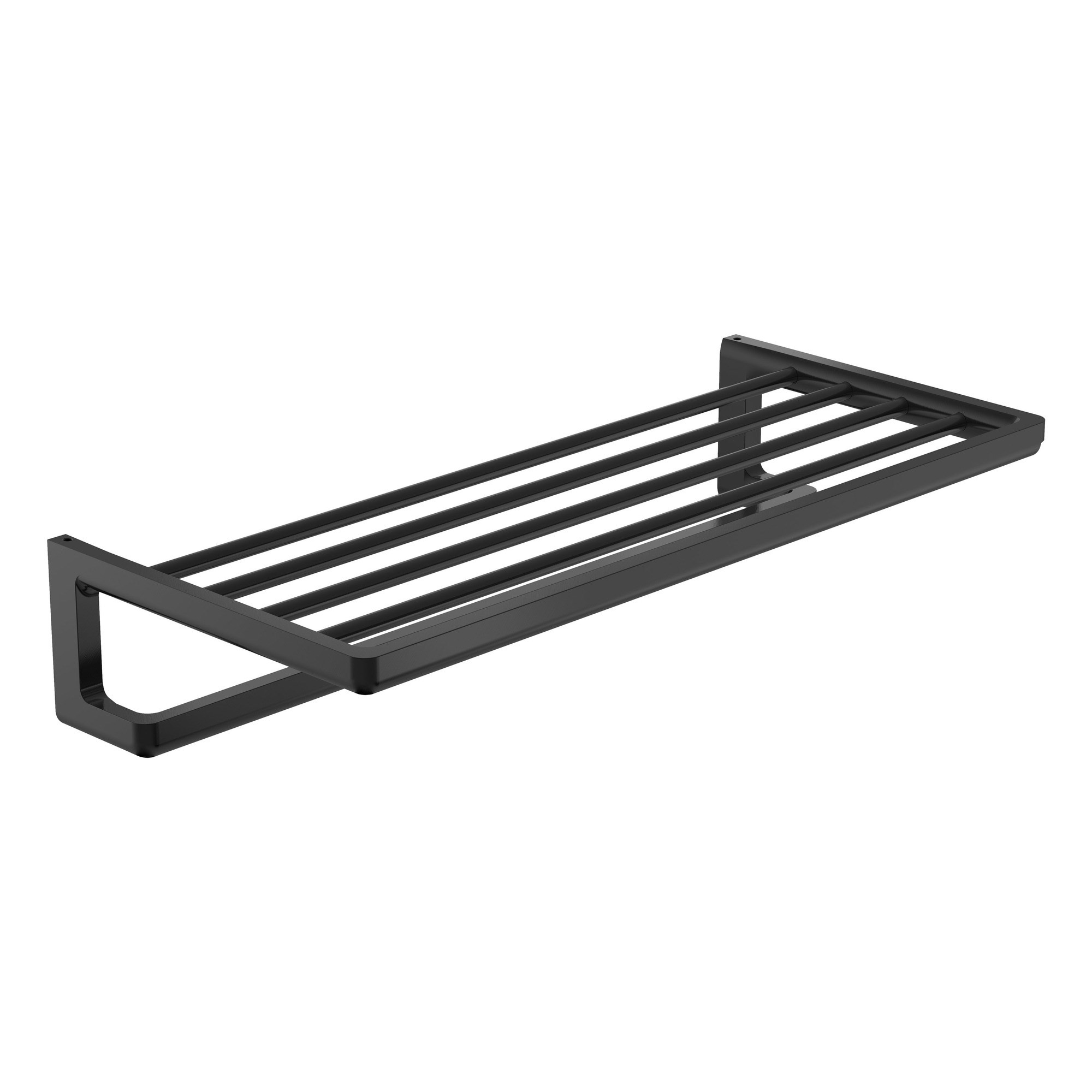 Roca Tempo Havlu Rafı, 600x 273 mm, Fırçalı Titanyum Siyah A817032NM0