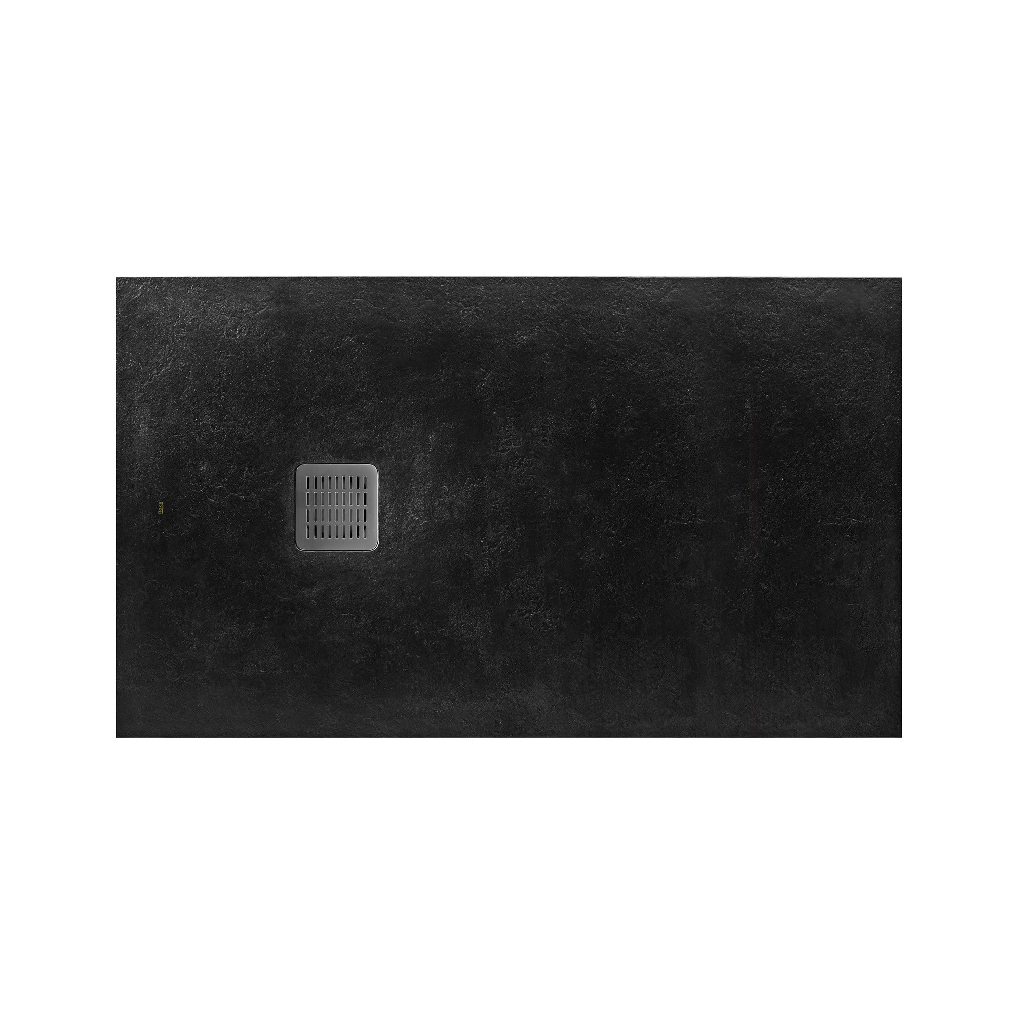 Roca Terran Superslim STONEX® Duş Teknesi, Çerçevesiz, 1200 x 700 x 28 mm, Siyah AP1014B02BC01400