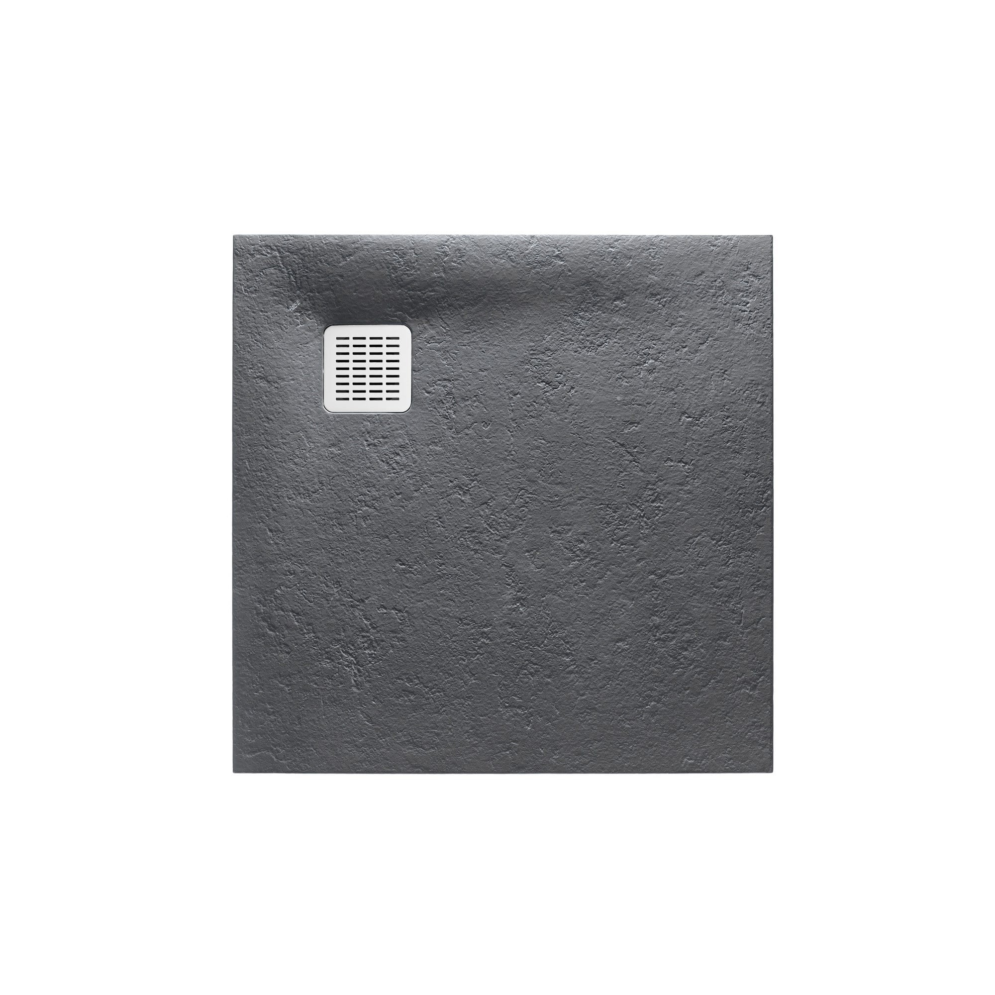 Roca Terran Superslim STONEX® Duş Teknesi, Çerçevesiz, 1000 x 1000 x 31 mm, Arduvaz AP1033E83E801200