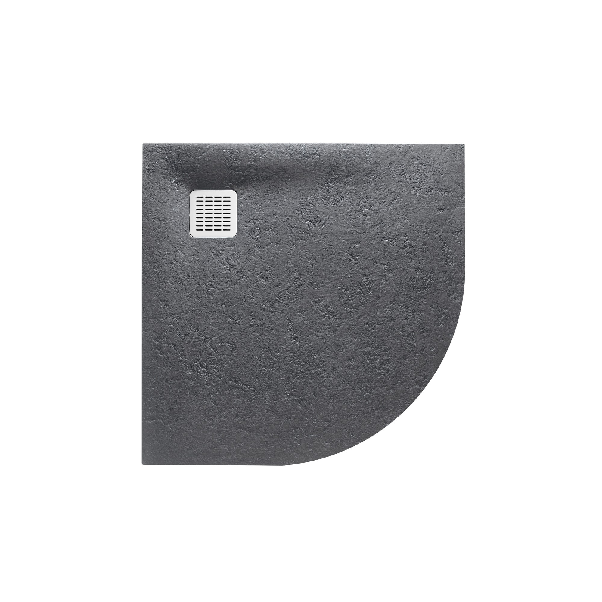 Roca Terran Superslim STONEX® Duş Teknesi, Çerçevesiz, 900 x 900 x 28 mm, (R550), Arduvaz AP10538438401200