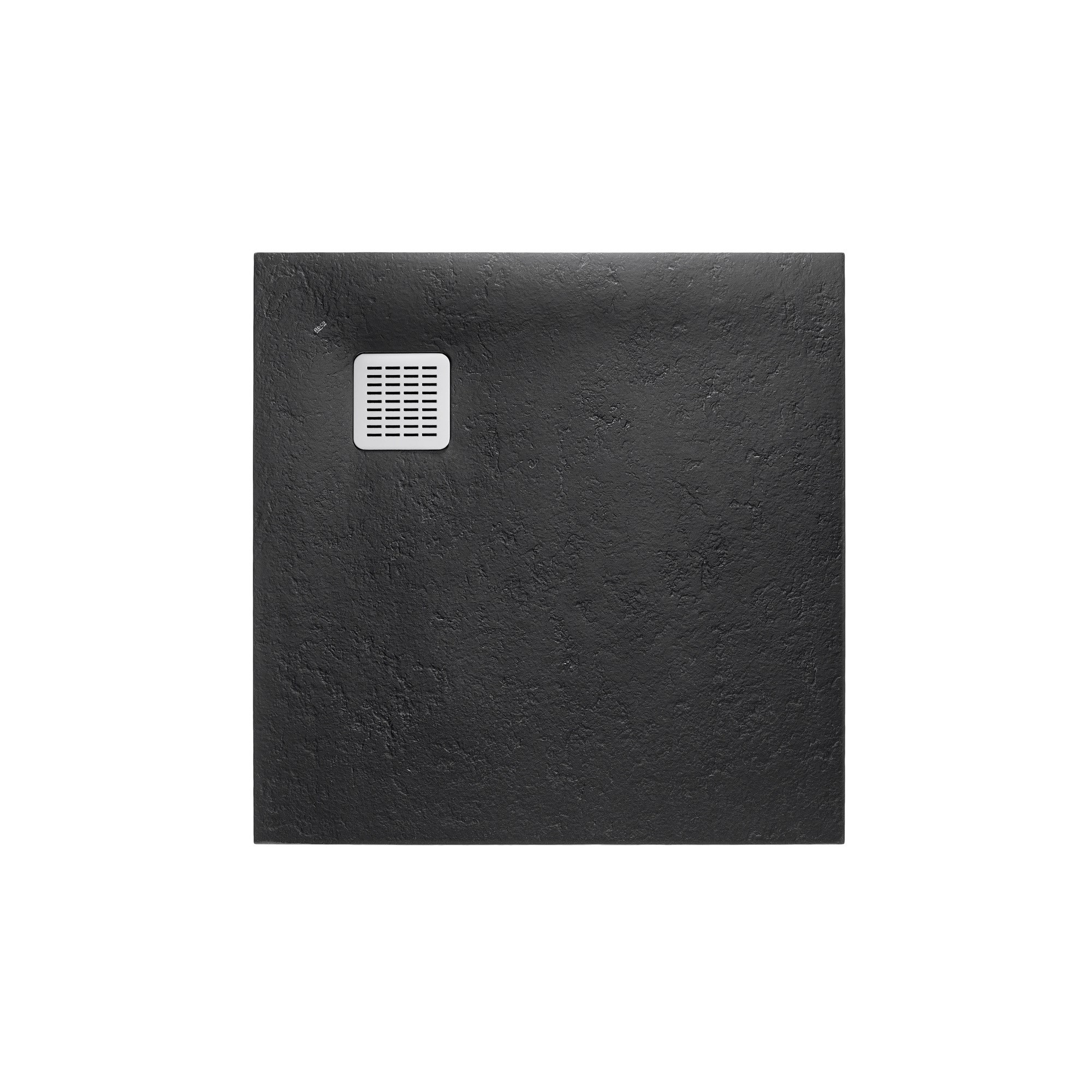 Roca Terran Superslim STONEX® Duş Teknesi, Çerçevesiz, 800 x 800 x 26 mm, Siyah AP10332032001400