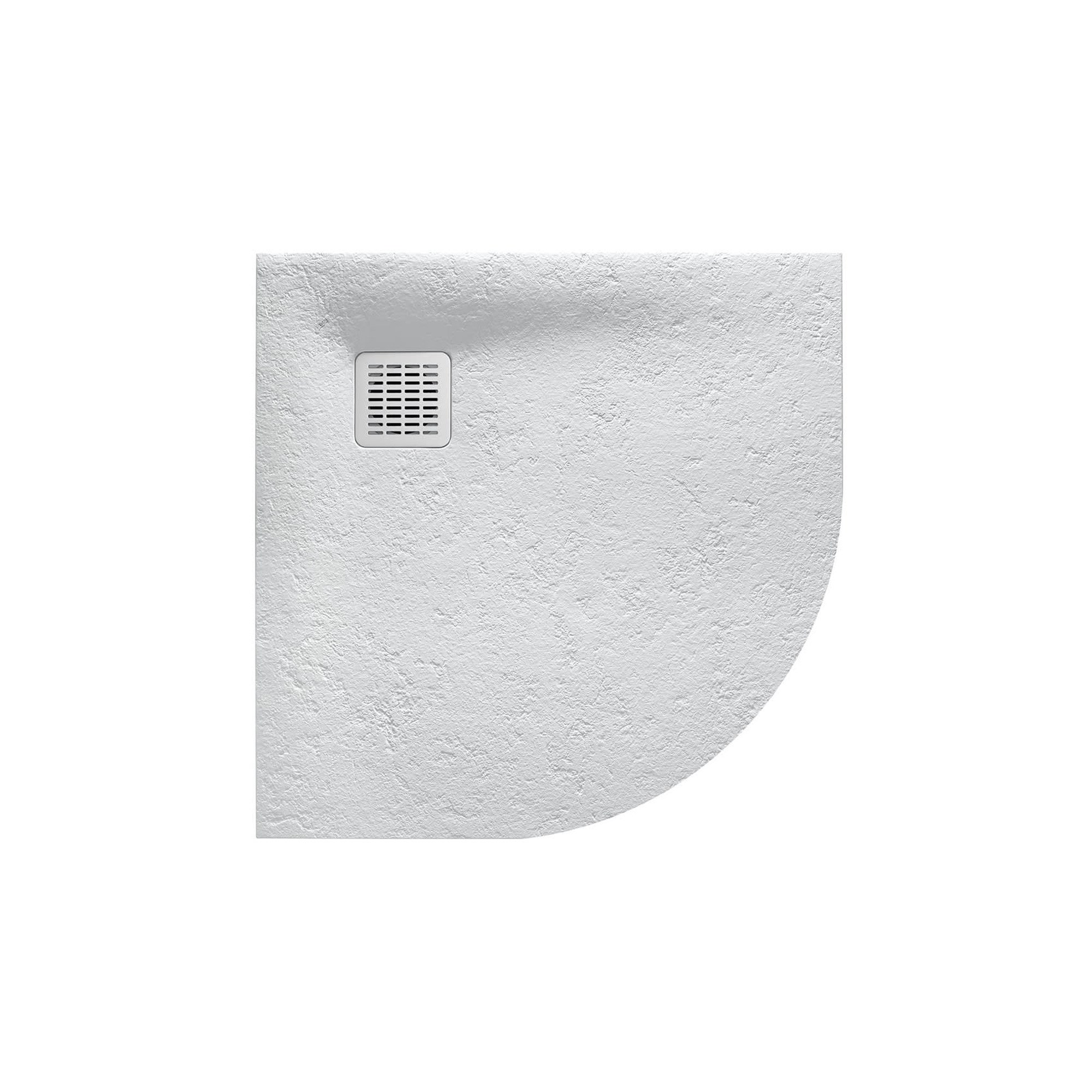 Roca Terran Superslim STONEX® Duş Teknesi, Çerçevesiz, 900 x 900 x 28 mm, (R550), İnci AP10538438401630