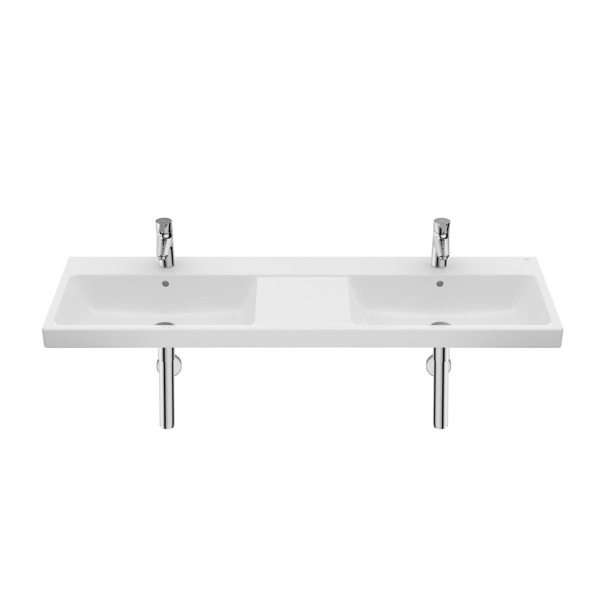 Roca The Gap Çift Hazneli Asma Lavabo Beyaz 1400 x 460 mm A3270MU000