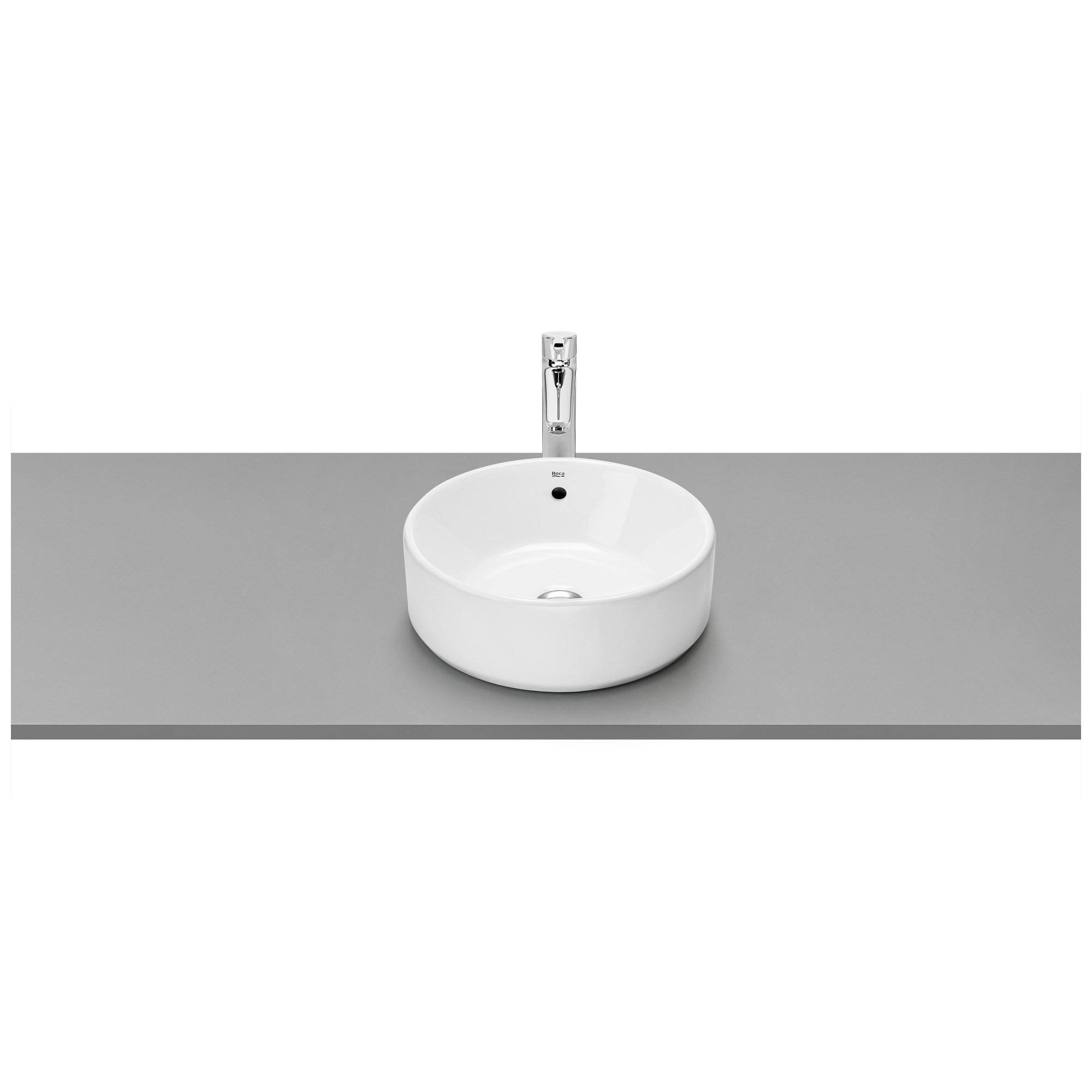 Roca The Gap Round Tezgah Üstü Lavabo Beyaz ø 390 mm A3270MJ000