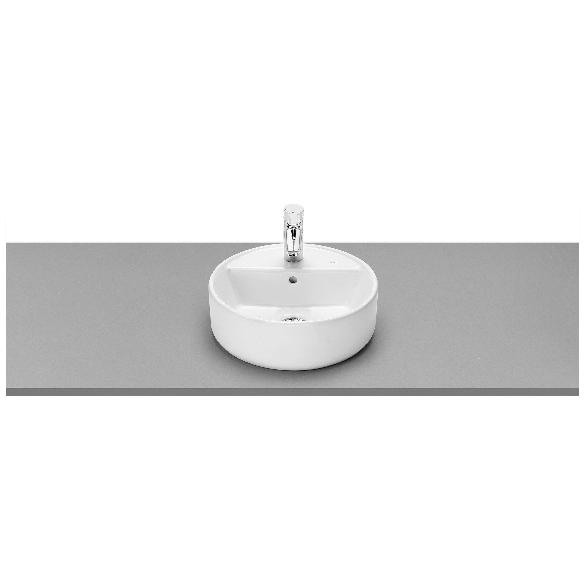 Roca The Gap Round Tezgah Üstü Lavabo Beyaz ø 400 mm A3270MK000