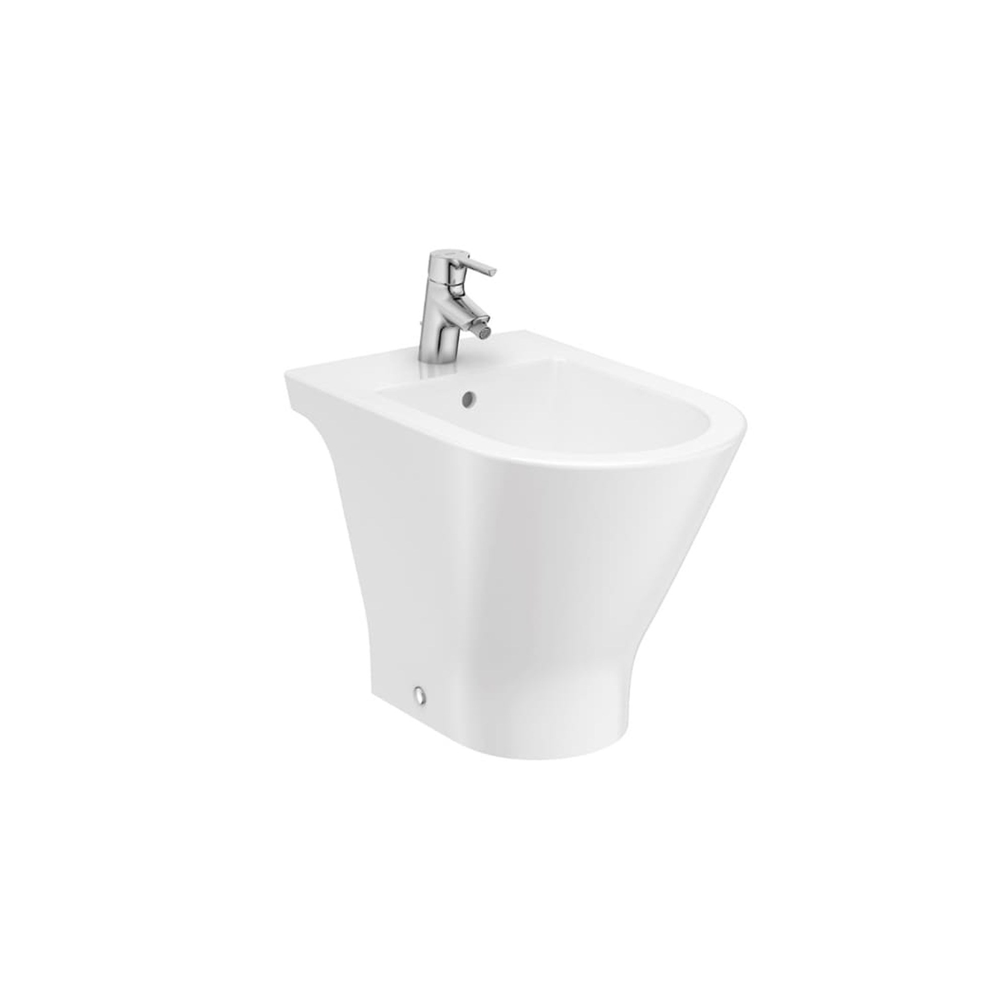 Roca The Gap Round Yerden Bide, Beyaz, 540 mm, Tek Batarya Delikli A3570N4000