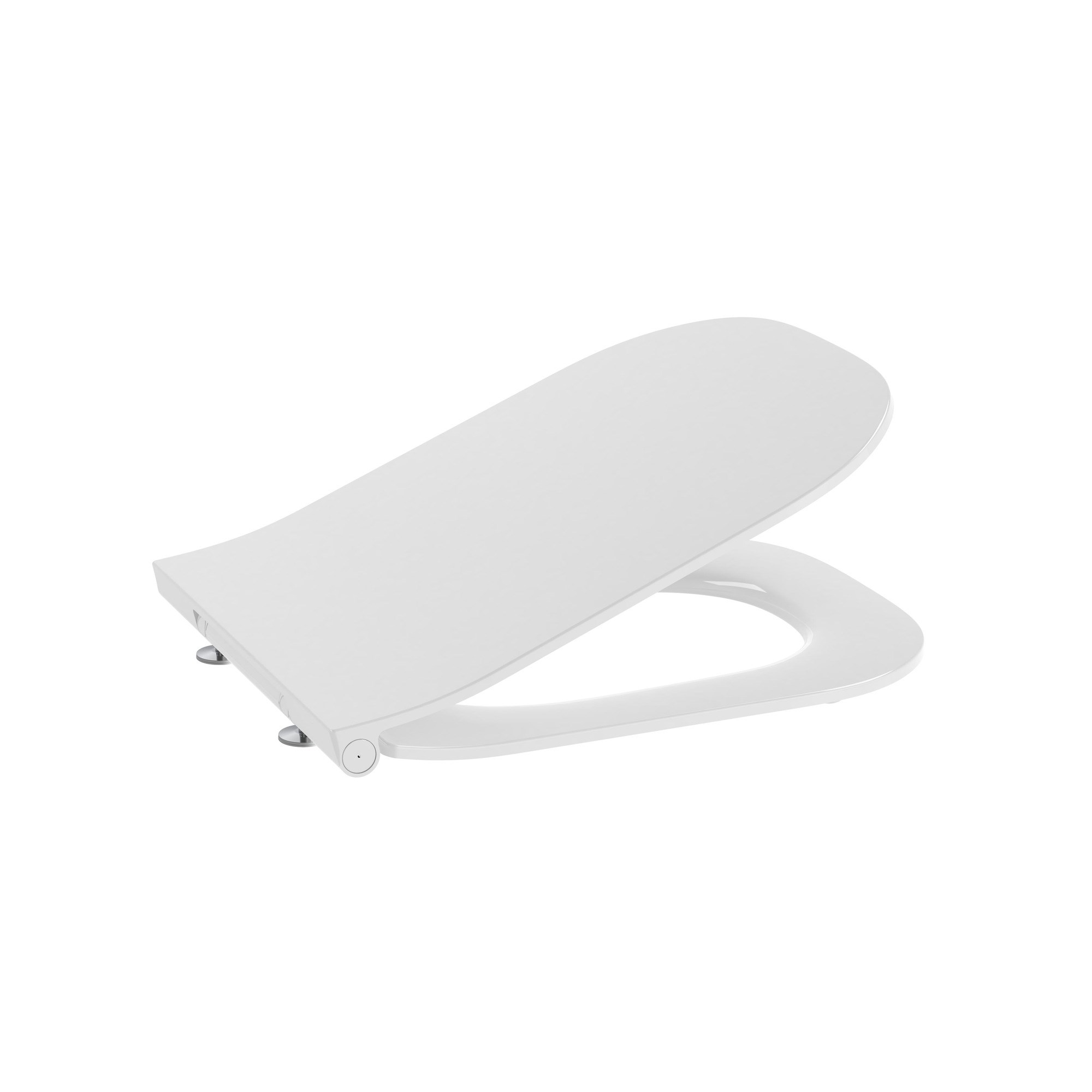 Roca The Gap Square Slim Klozet Kapağı, Beyaz A801472003