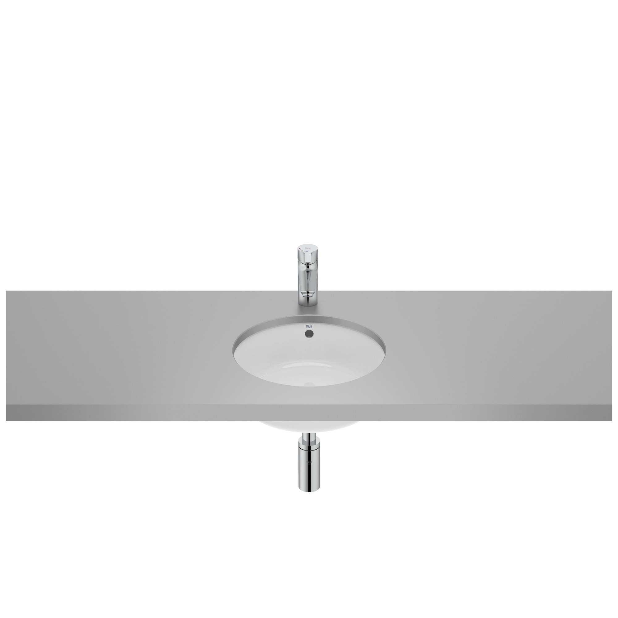 Roca The Gap Tezgah Altı Lavabo Beyaz 350X350X160 mm A3270YB000