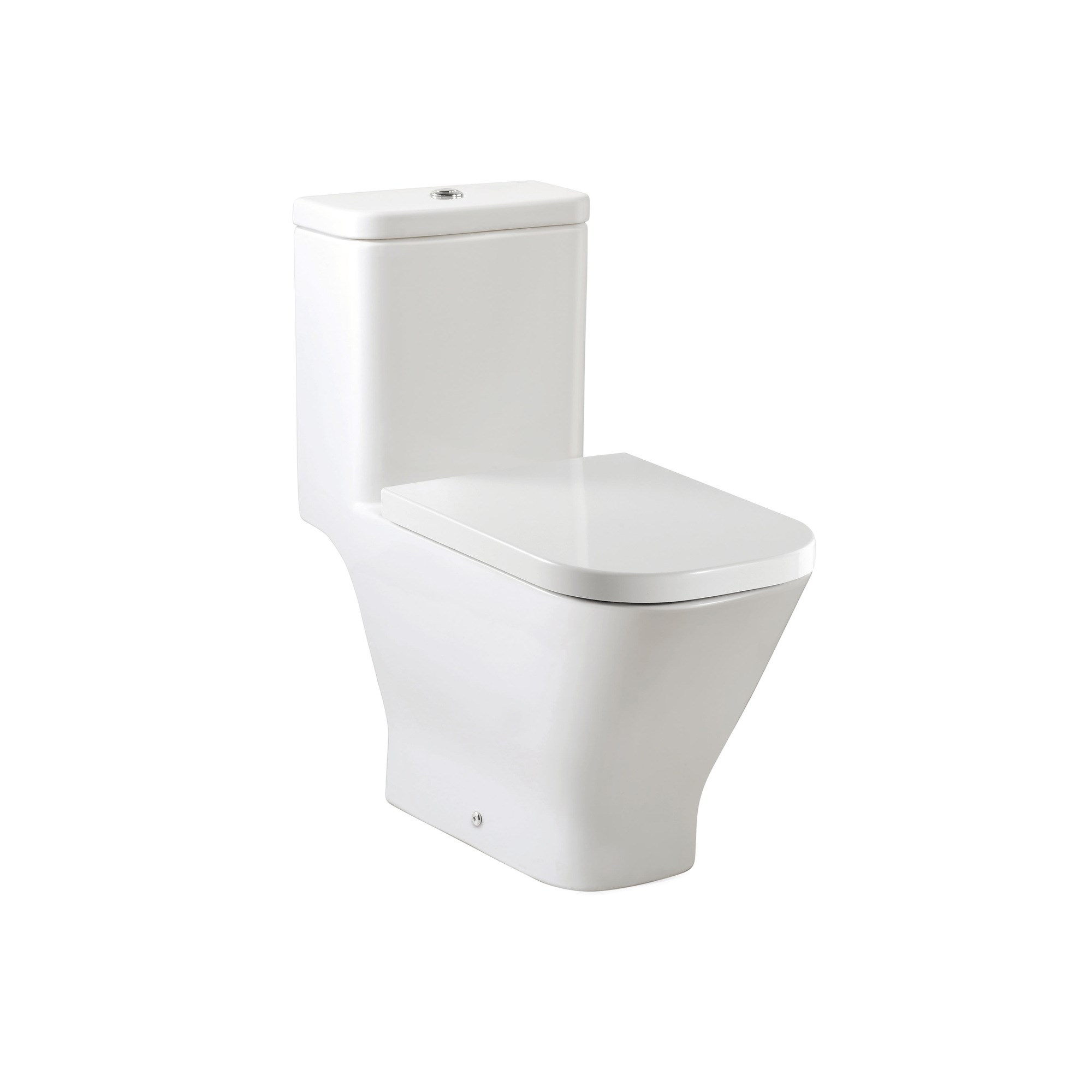 Roca The Gap Yekpare Yerden Klozet (4,5/3Lt), Beyaz, 675 mm, Dikey Çıkışlı A349477000