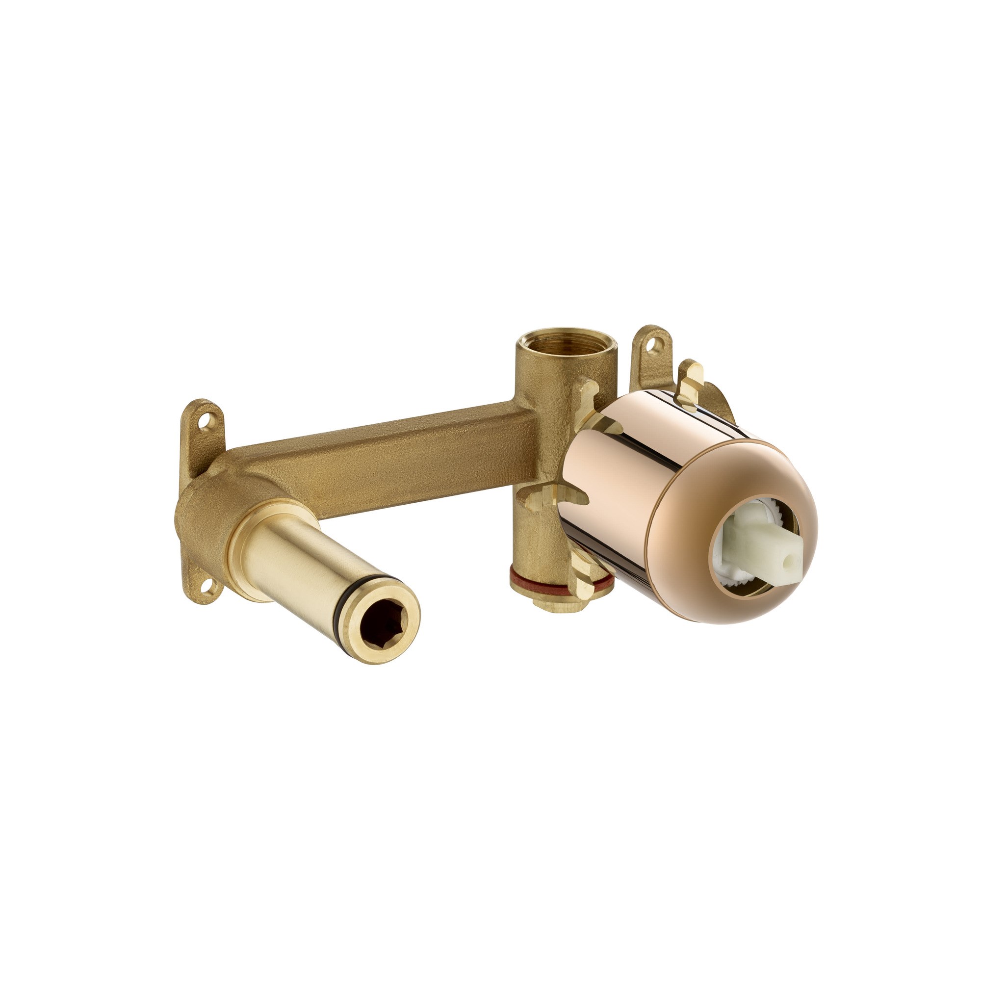 Roca Universal Ankastre Lavabo Bataryası PVD Everlux Rose Gold, Sıva Altı Grubu A5252206RG