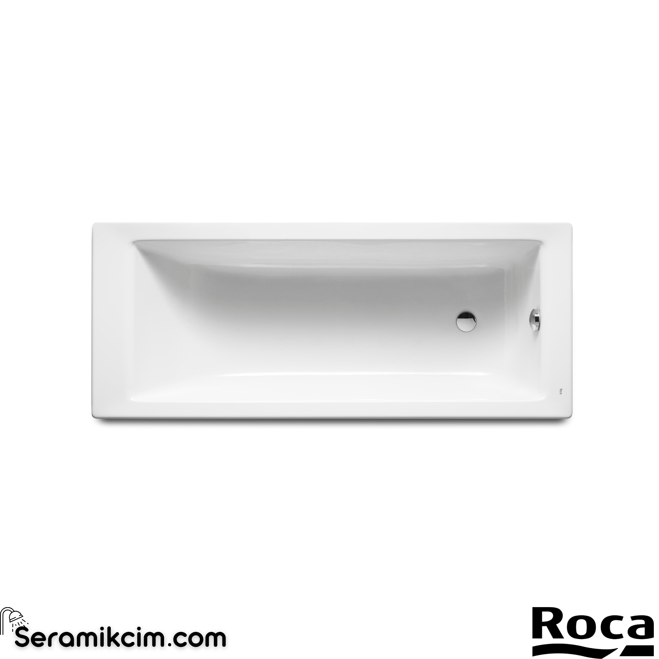 Roca Vythos 1600 X 700 mm, Dikdörtgen Akrilik Küvet